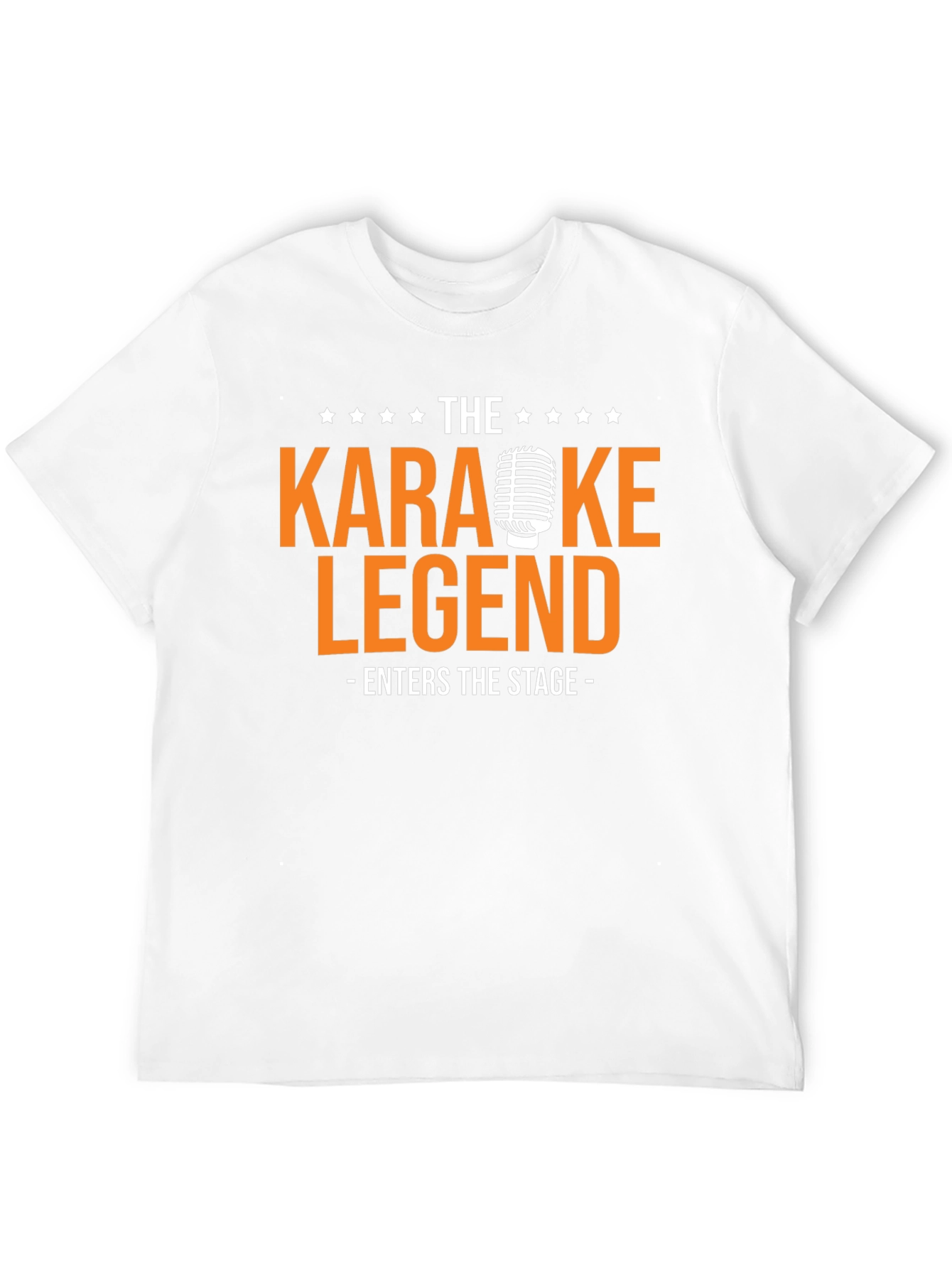 Karaoke Legend Graphic T-Shirt - Music Lover Tee