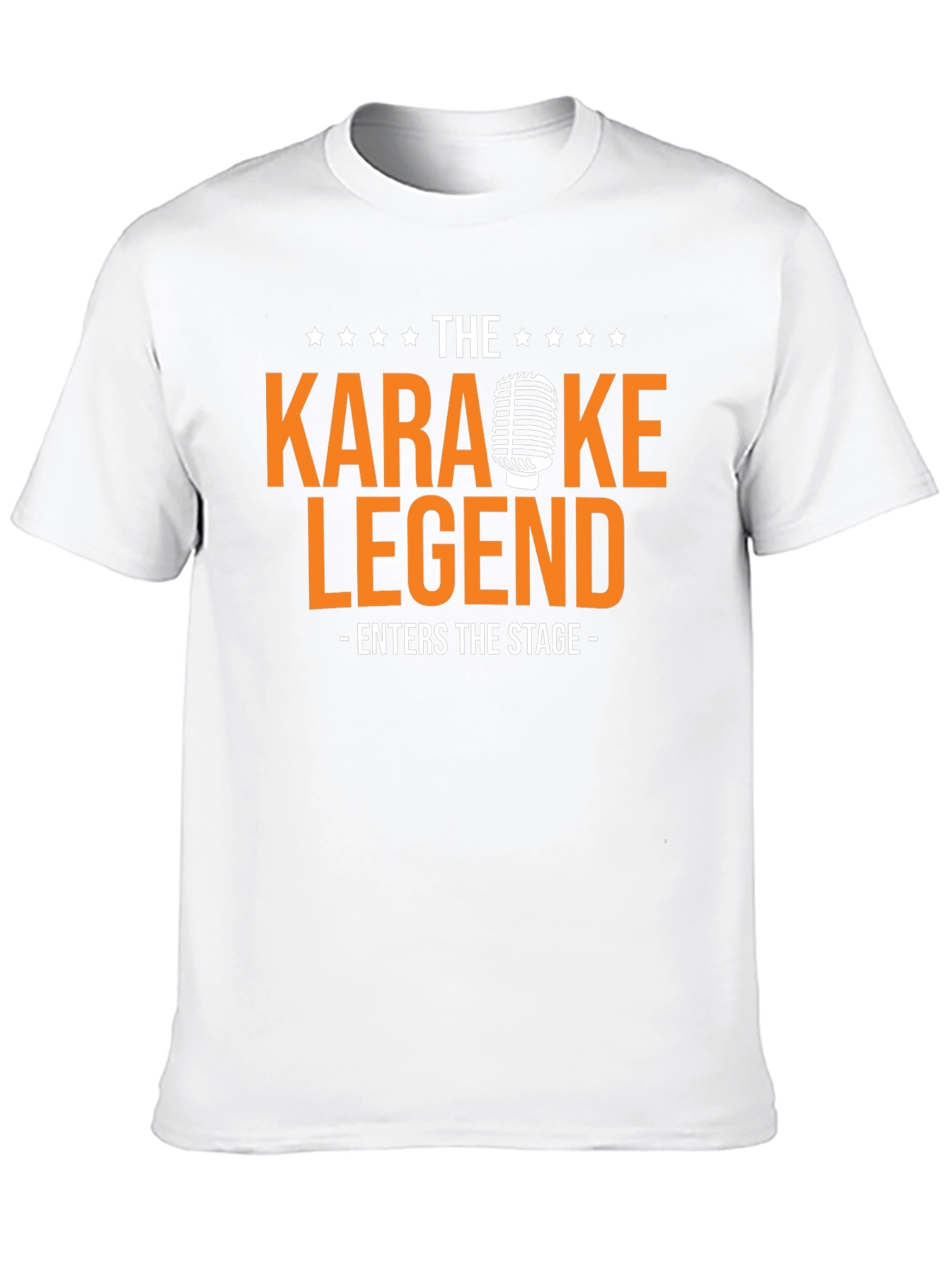 Karaoke Legend Graphic T-Shirt - Music Lover Tee