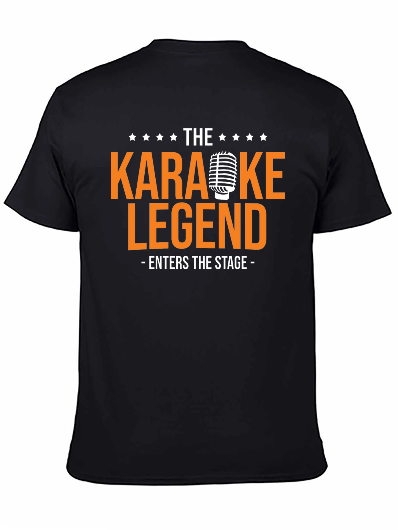 Karaoke Legend Graphic T-Shirt - Music Lover Tee