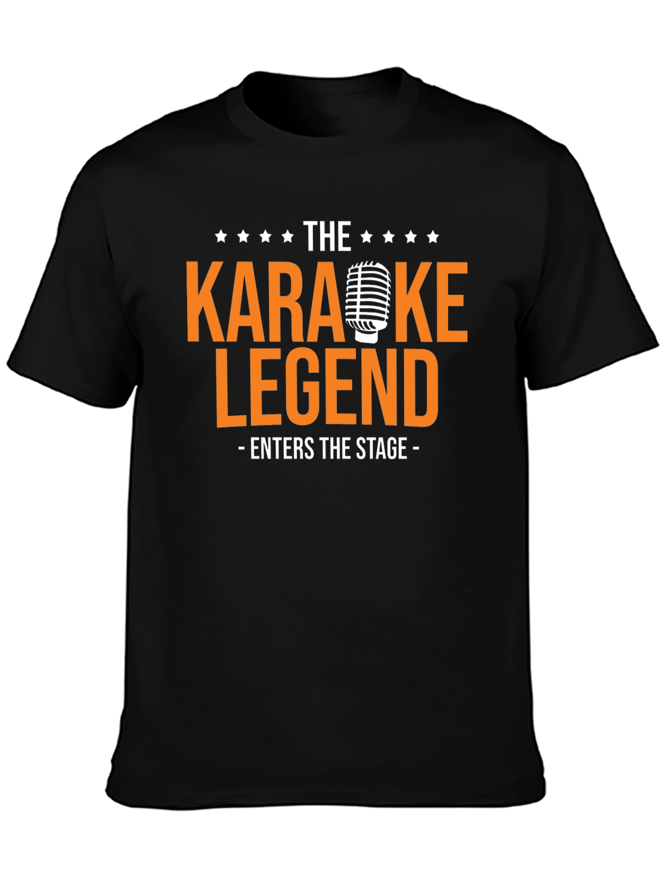 Karaoke Legend Graphic T-Shirt - Music Lover Tee