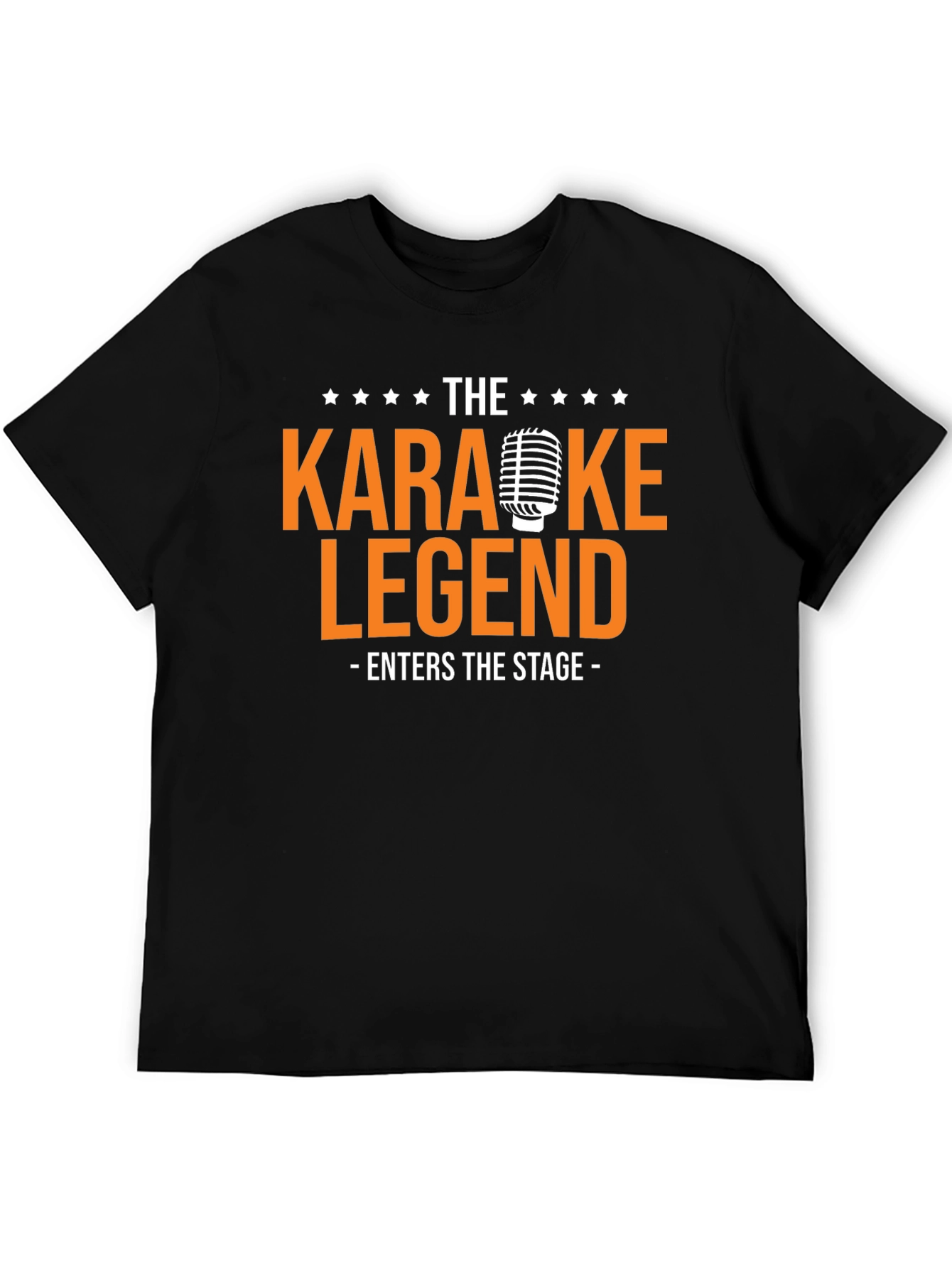 Karaoke Legend Graphic T-Shirt - Music Lover Tee