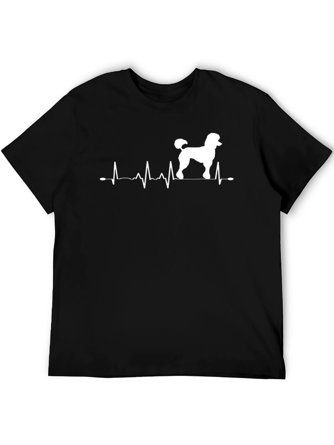 Poodle Heartbeat T-Shirt - Dog Lover Tee
