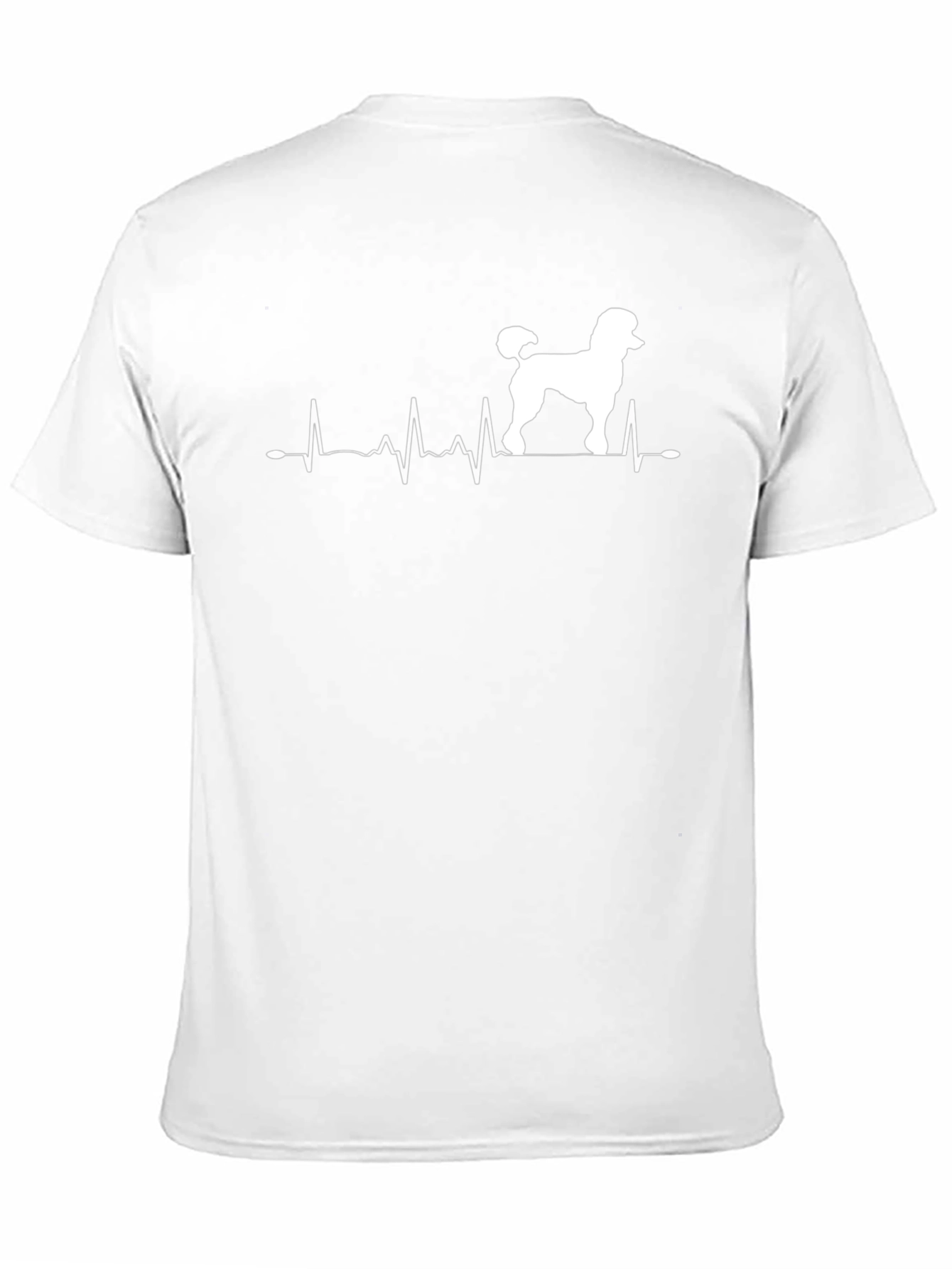 Poodle Heartbeat T-Shirt - Dog Lover Tee
