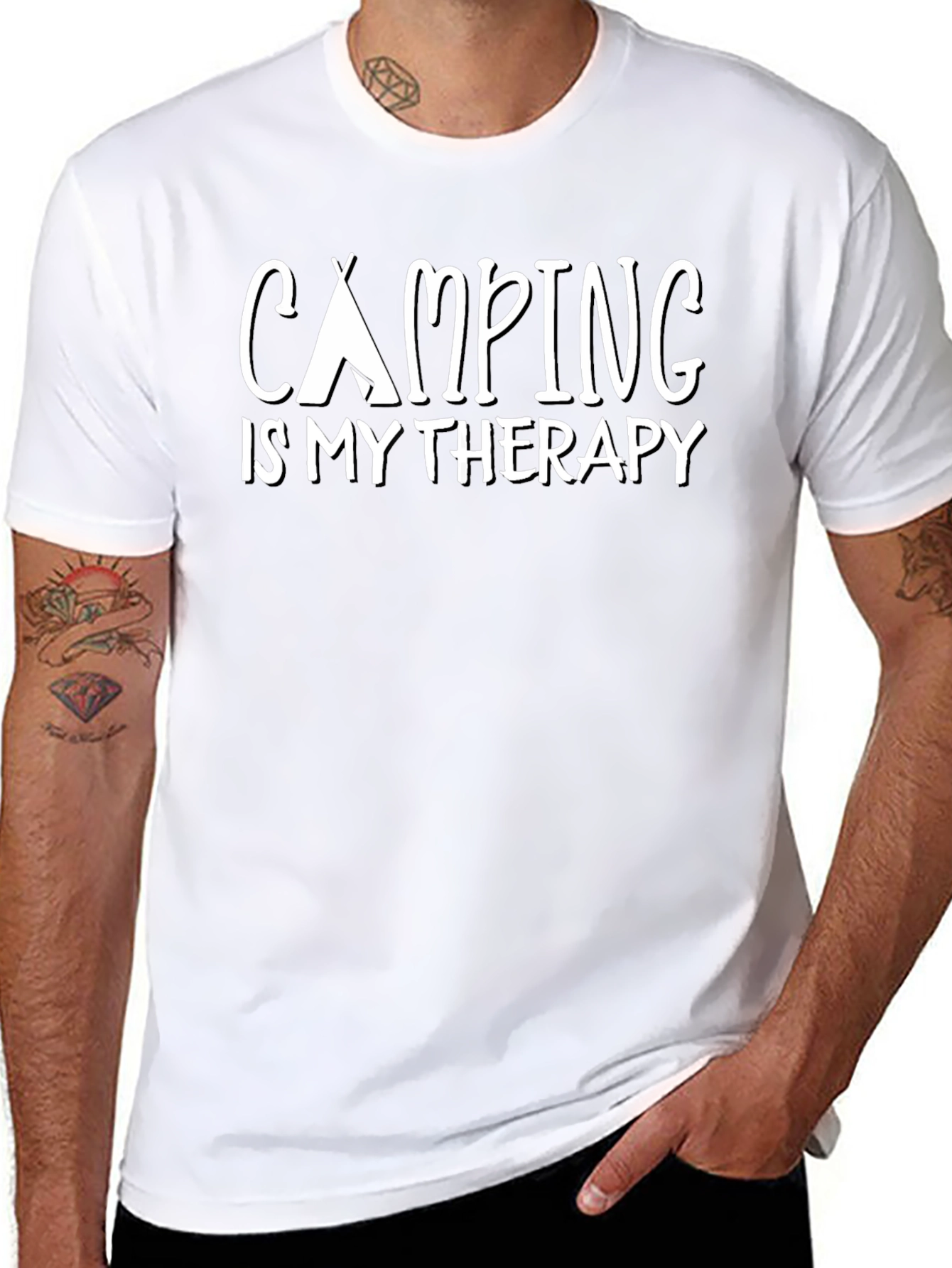 Camping is My Therapy T-Shirt