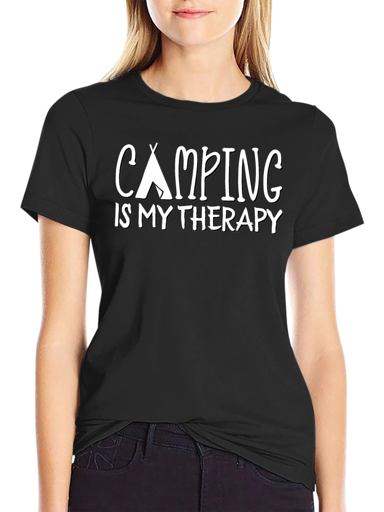 Camping is My Therapy T-Shirt
