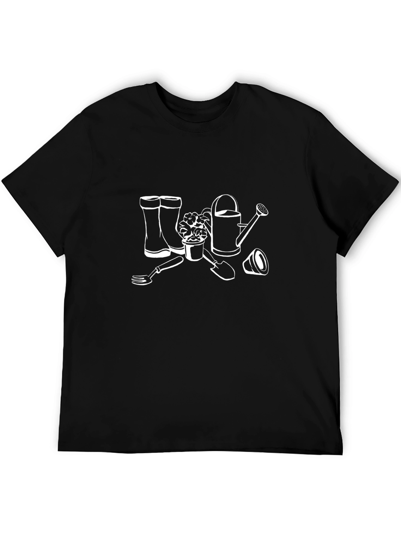 Gardening Tools Graphic Tee