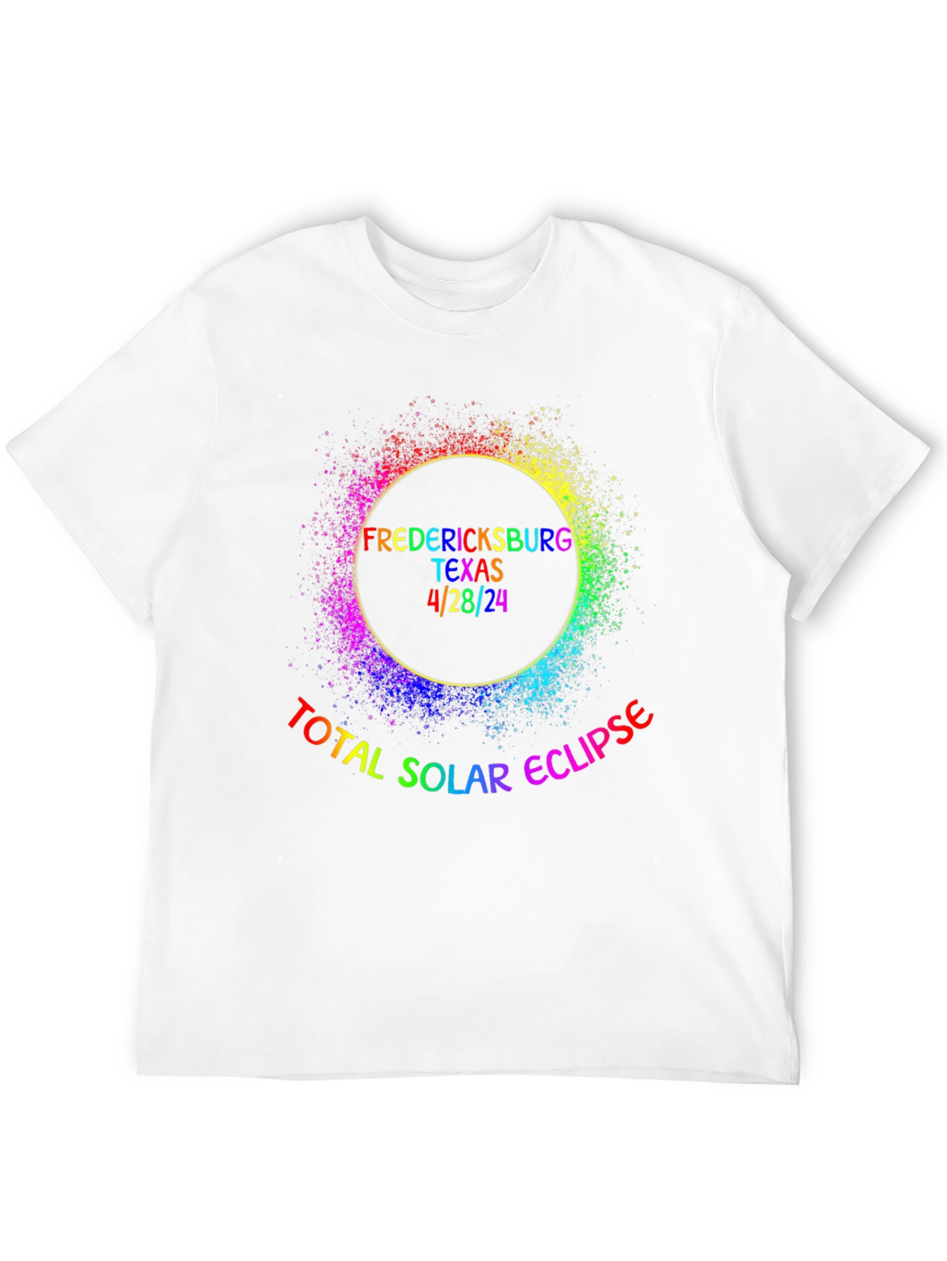 Fredericksburg Texas Total Solar Eclipse T-Shirt