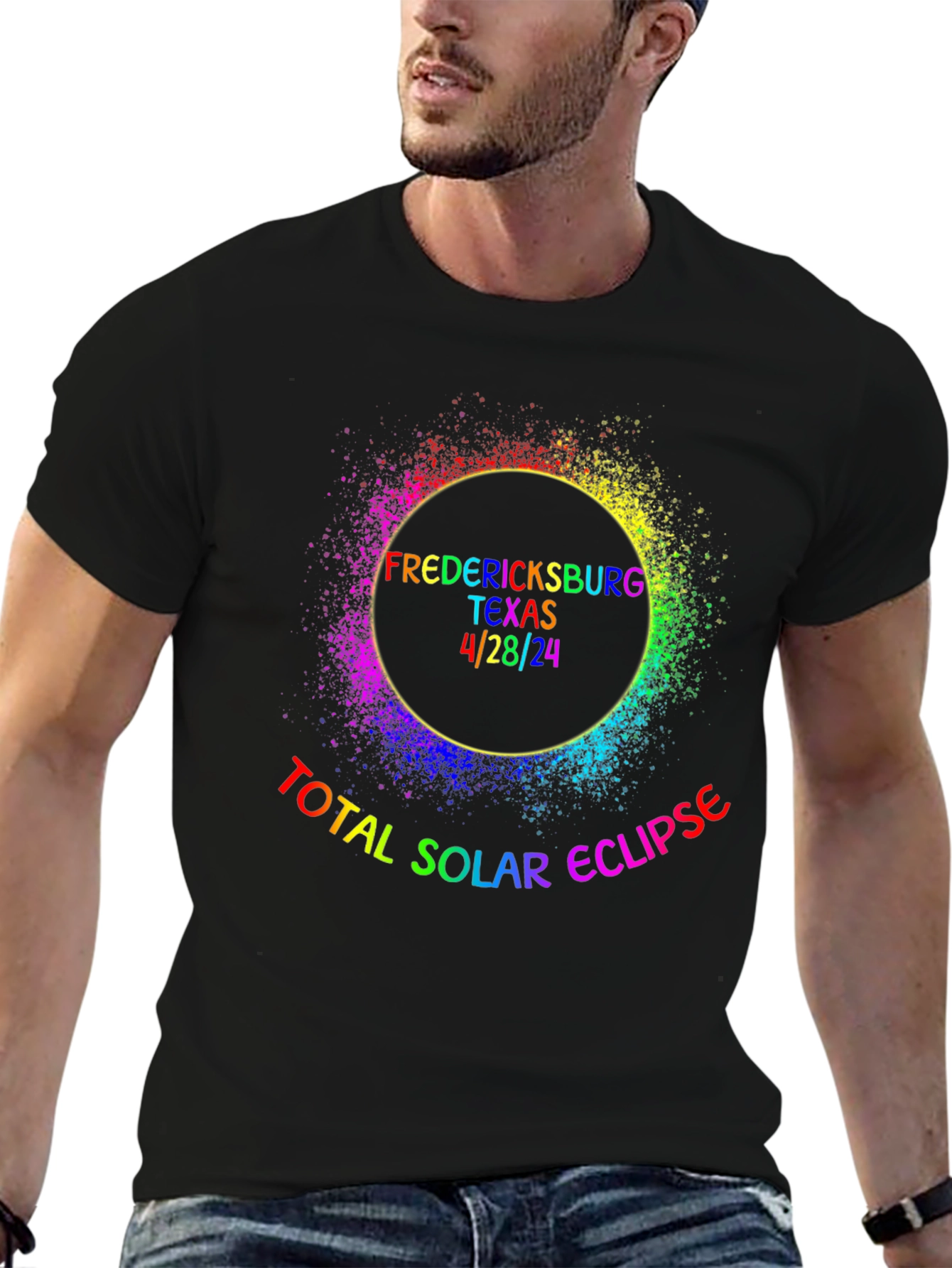 Fredericksburg Texas Total Solar Eclipse T-Shirt