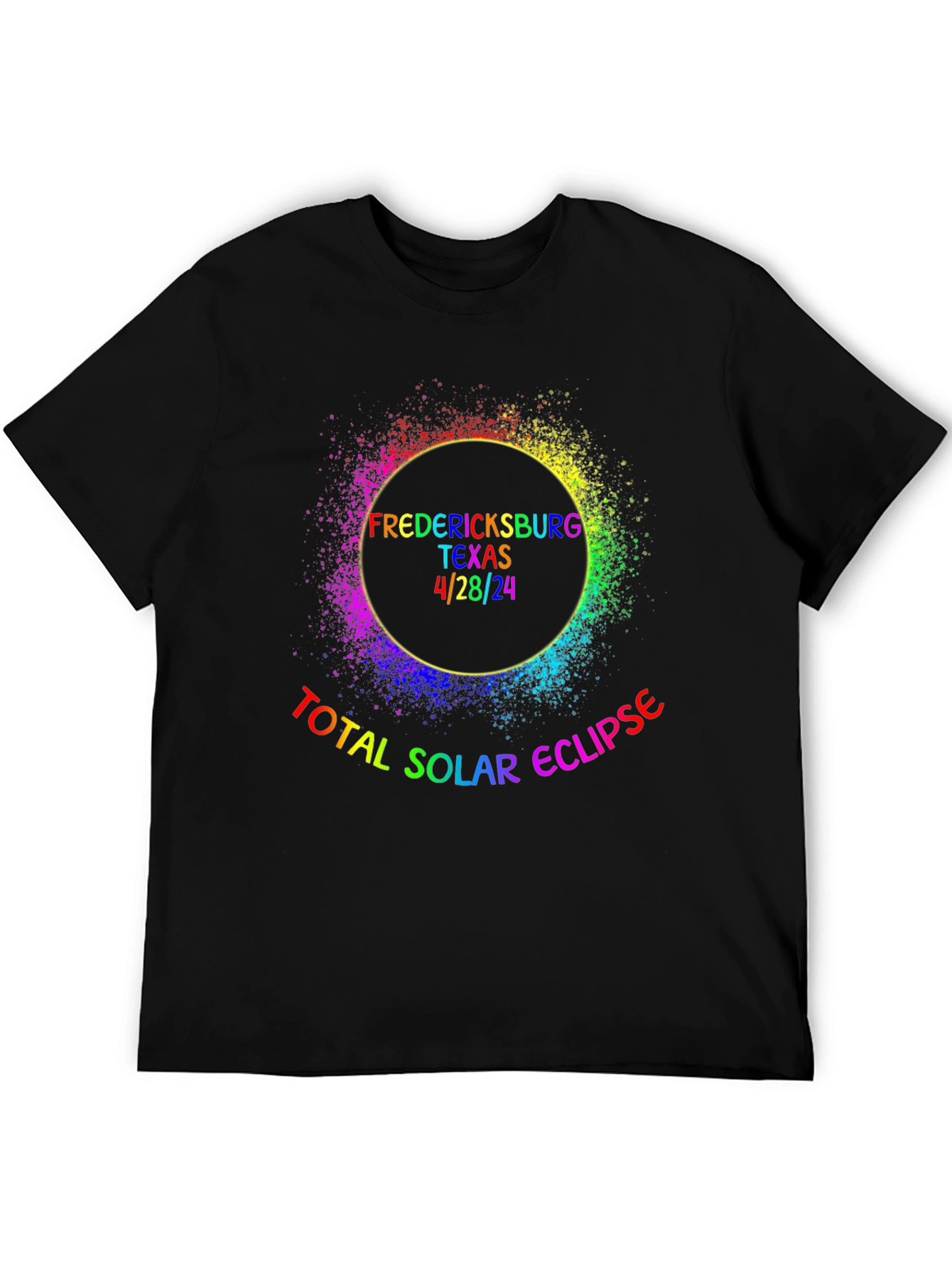 Fredericksburg Texas Total Solar Eclipse T-Shirt