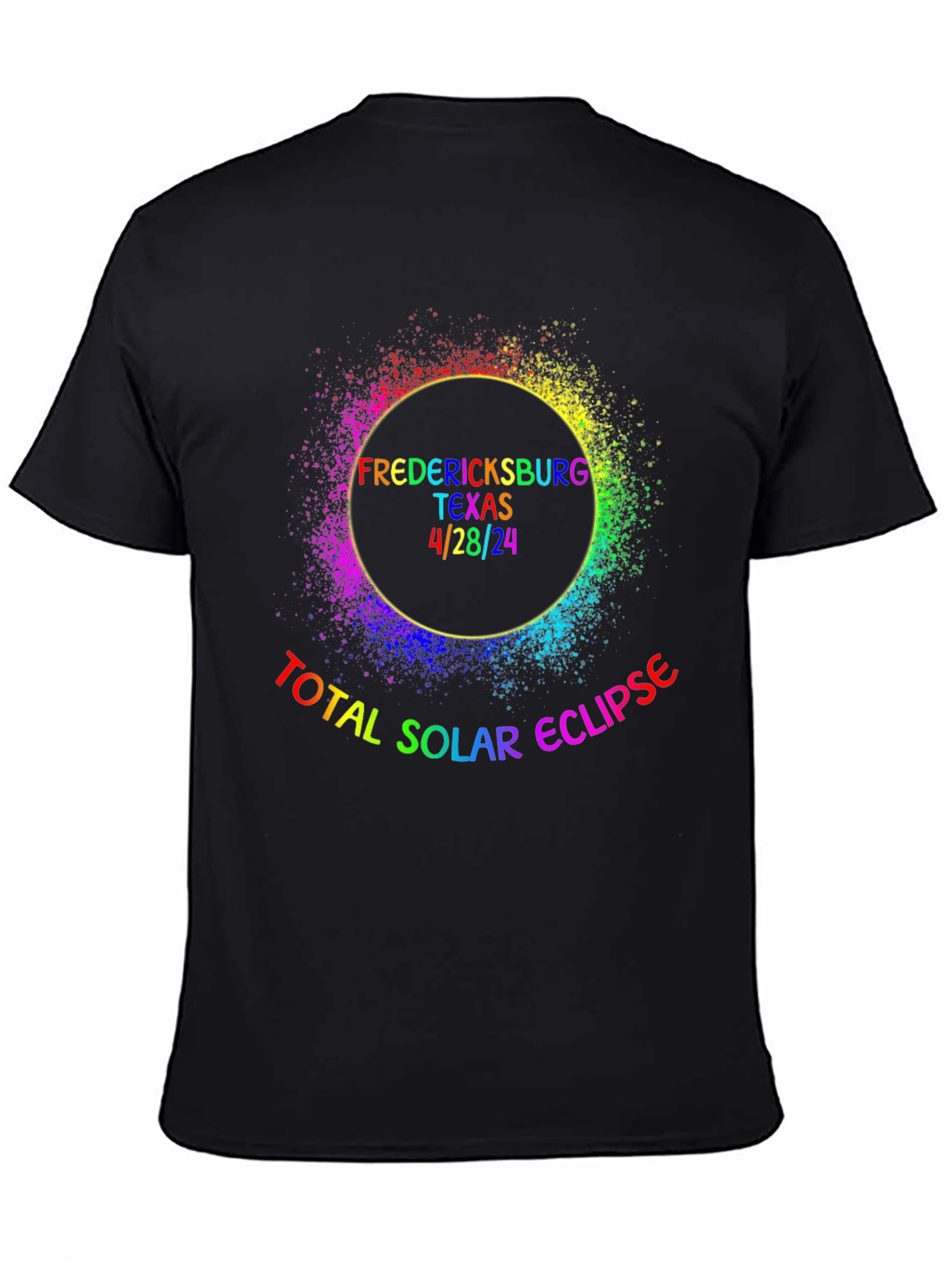 Fredericksburg Texas Total Solar Eclipse T-Shirt