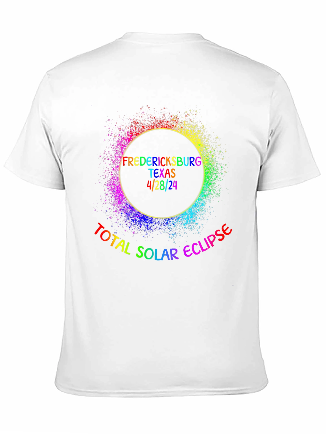 Fredericksburg Texas Total Solar Eclipse T-Shirt