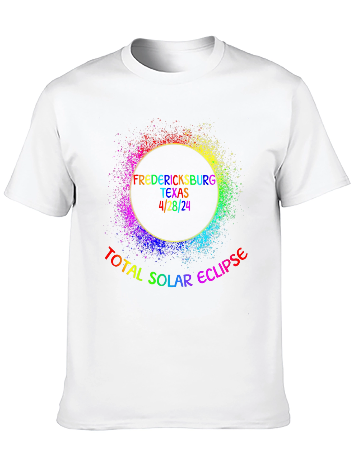 Fredericksburg Texas Total Solar Eclipse T-Shirt