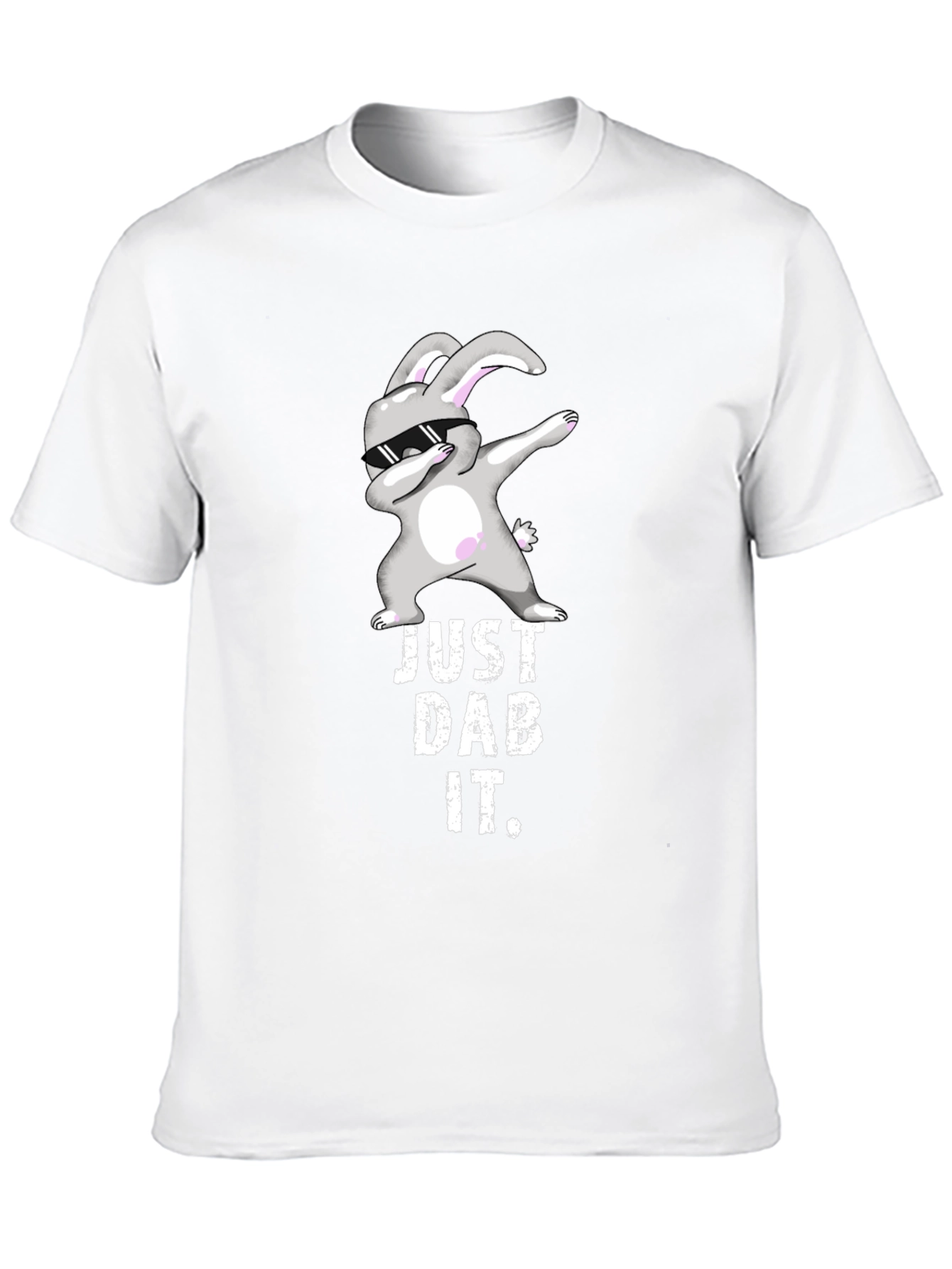 Just Dab It Bunny Graphic T-Shirt