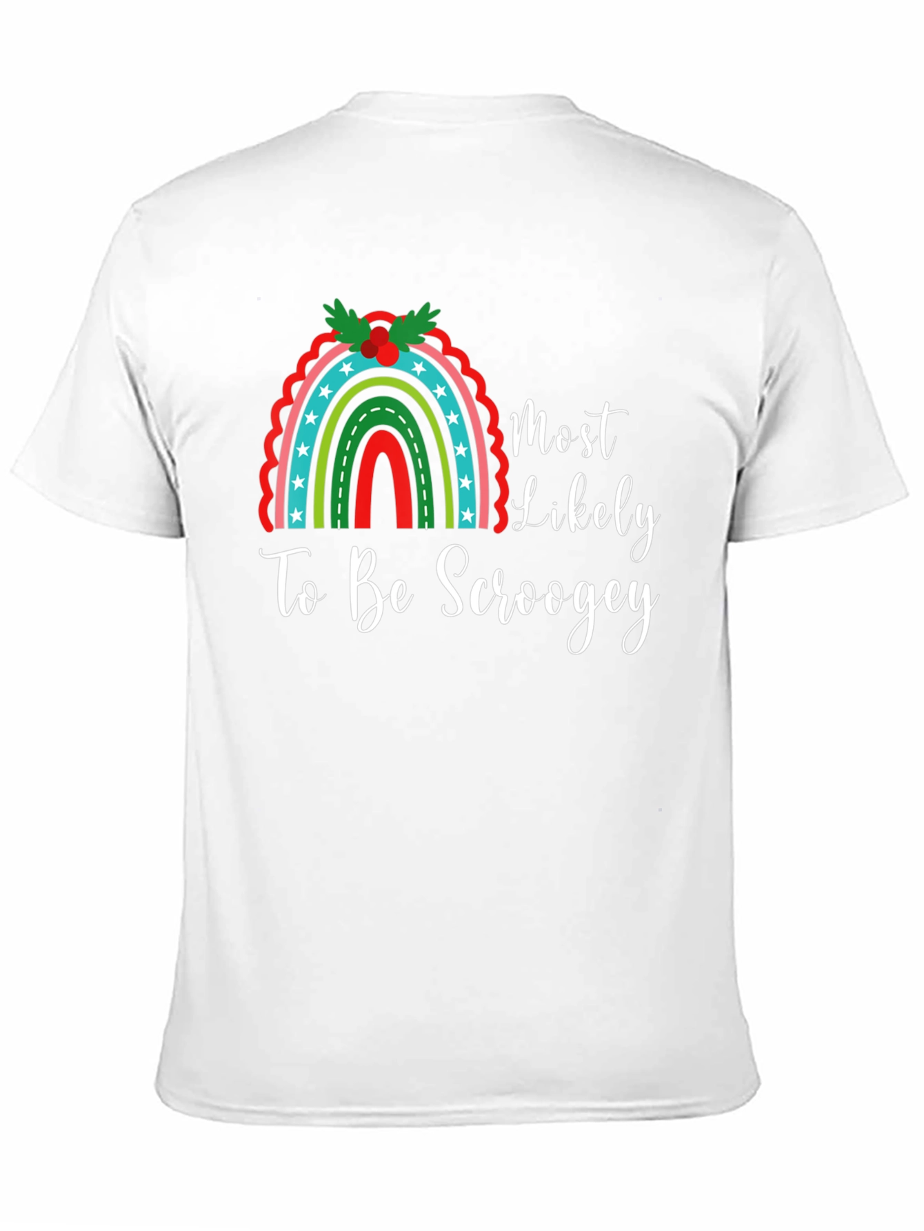 Most Likely To Be Scroogey Christmas Graphic Tee