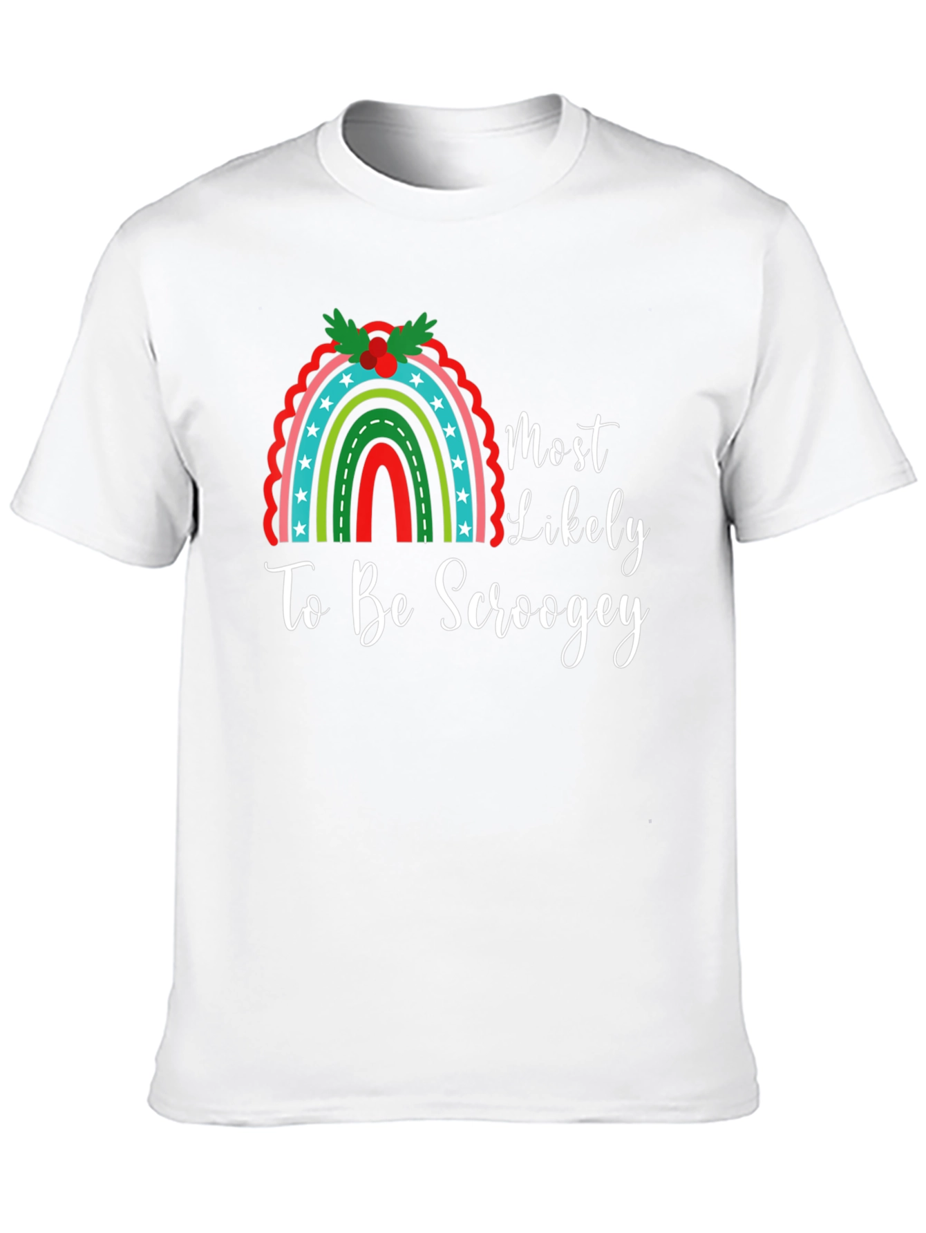 Most Likely To Be Scroogey Christmas Graphic Tee