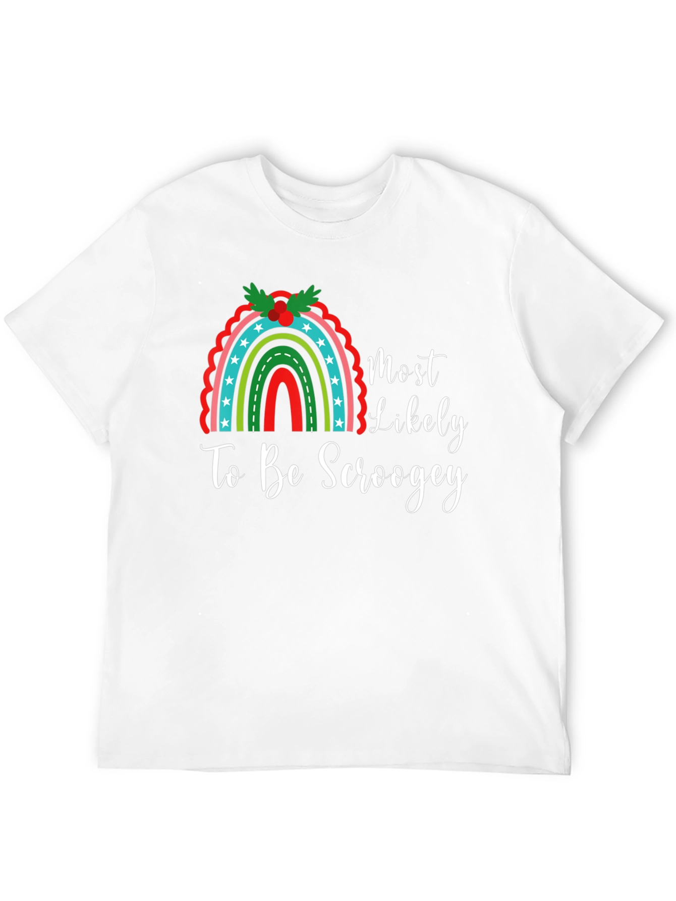 Most Likely To Be Scroogey Christmas Graphic Tee