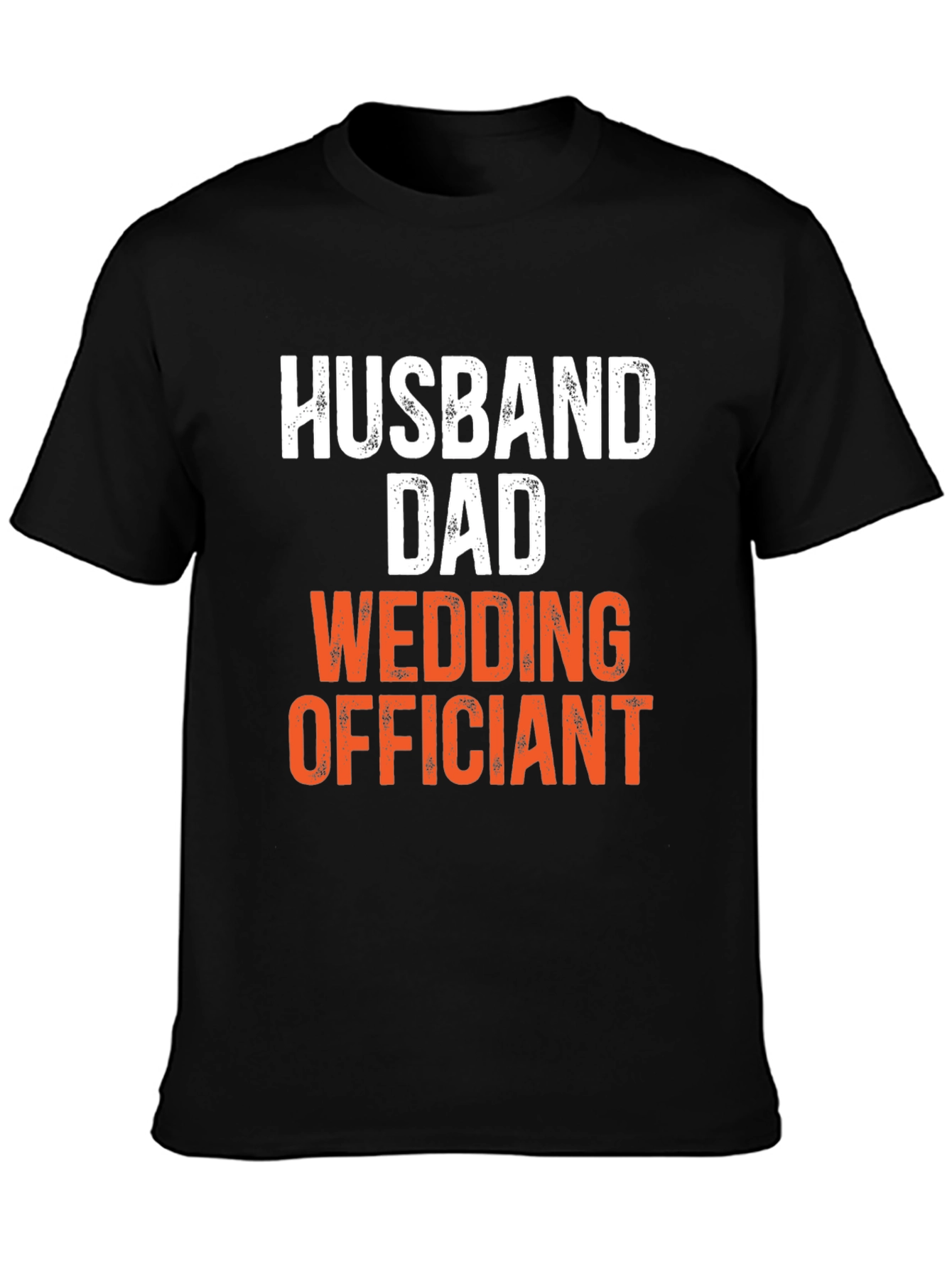 Husband Dad Wedding Officiant T-Shirt