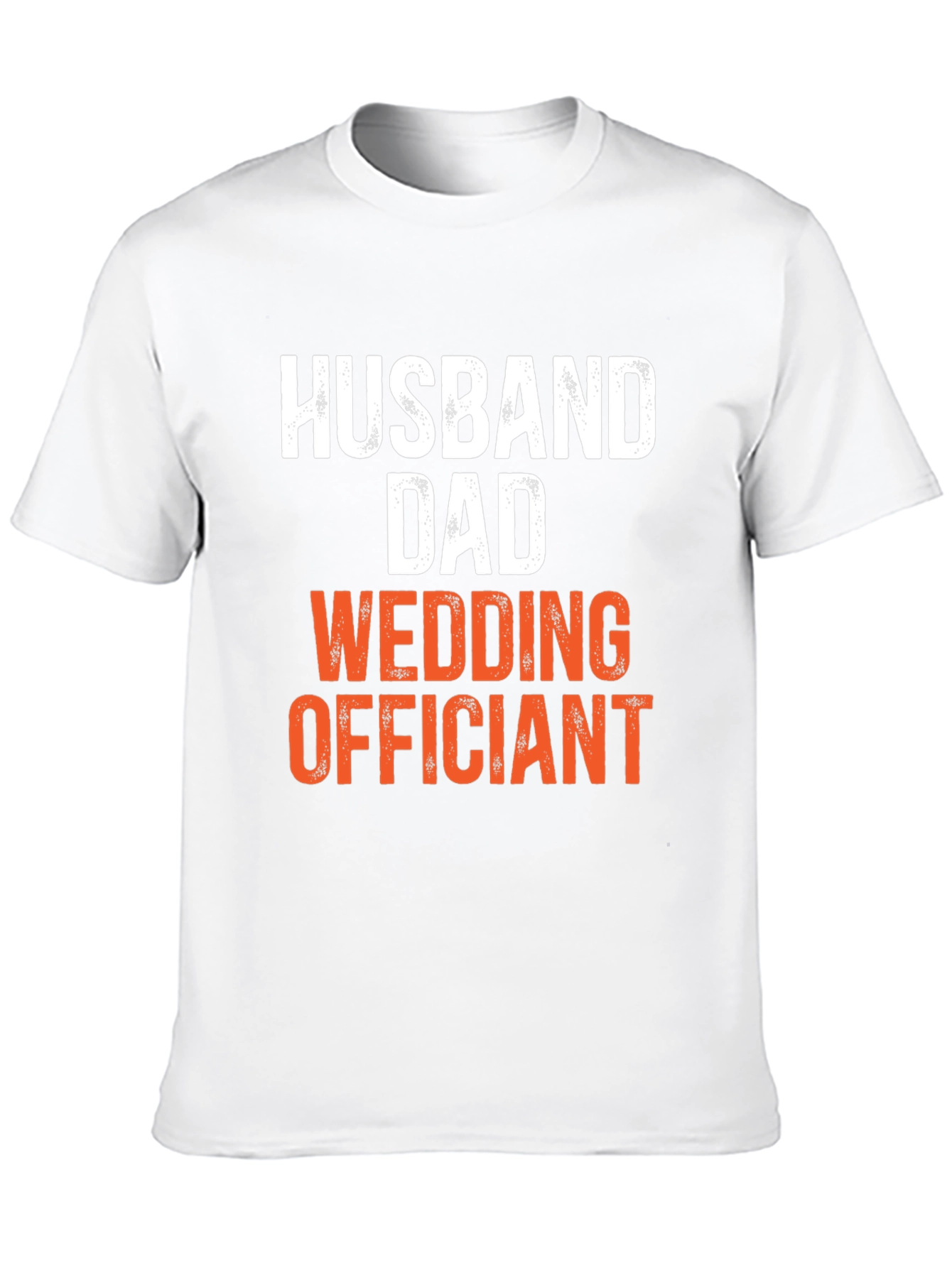 Husband Dad Wedding Officiant T-Shirt