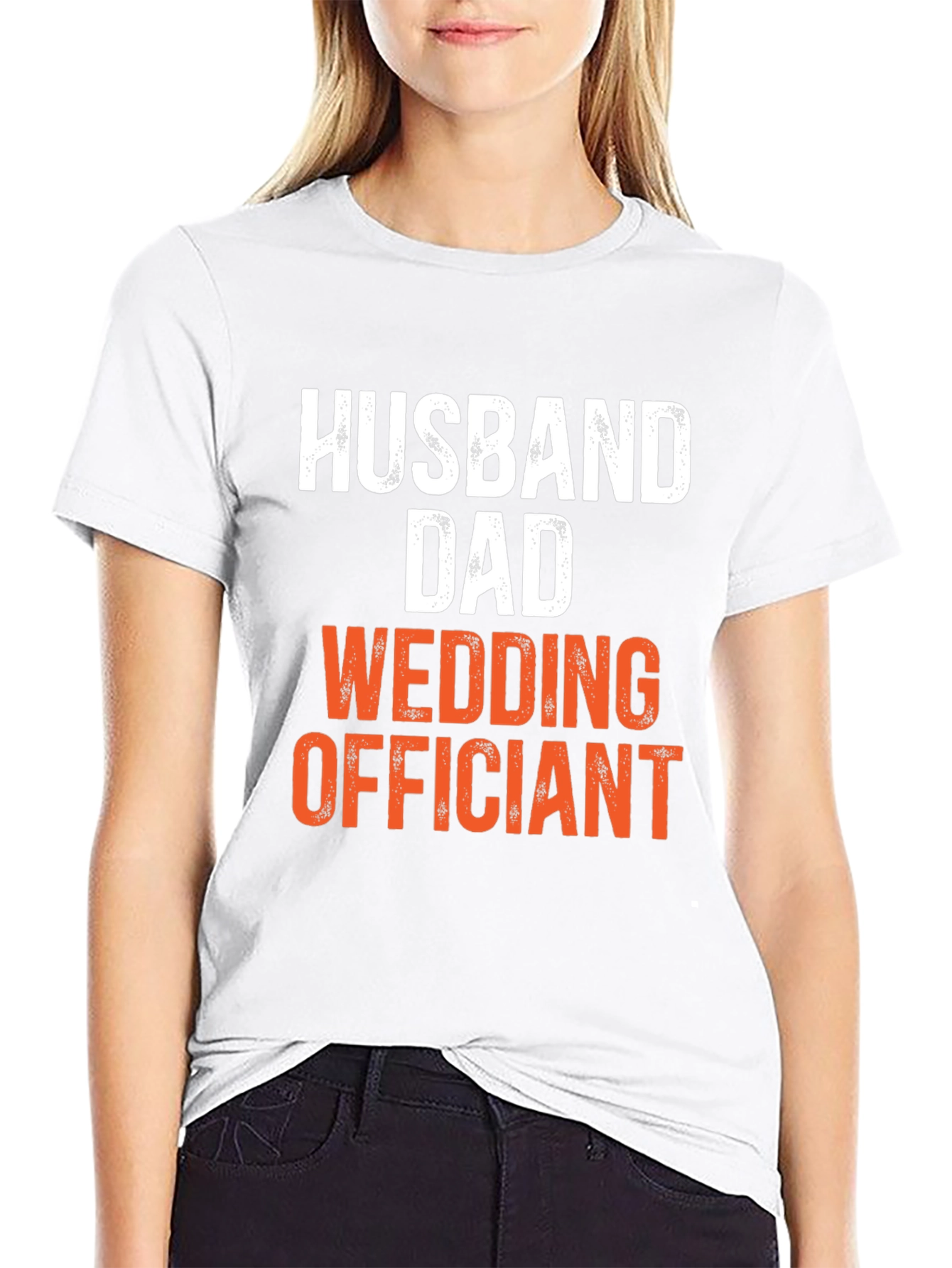 Husband Dad Wedding Officiant T-Shirt