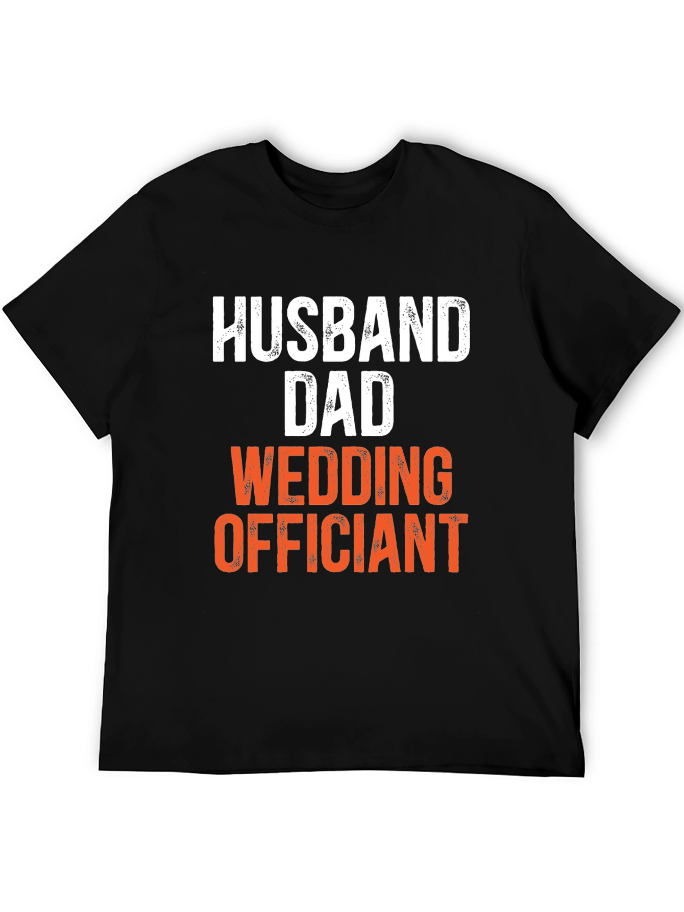Husband Dad Wedding Officiant T-Shirt