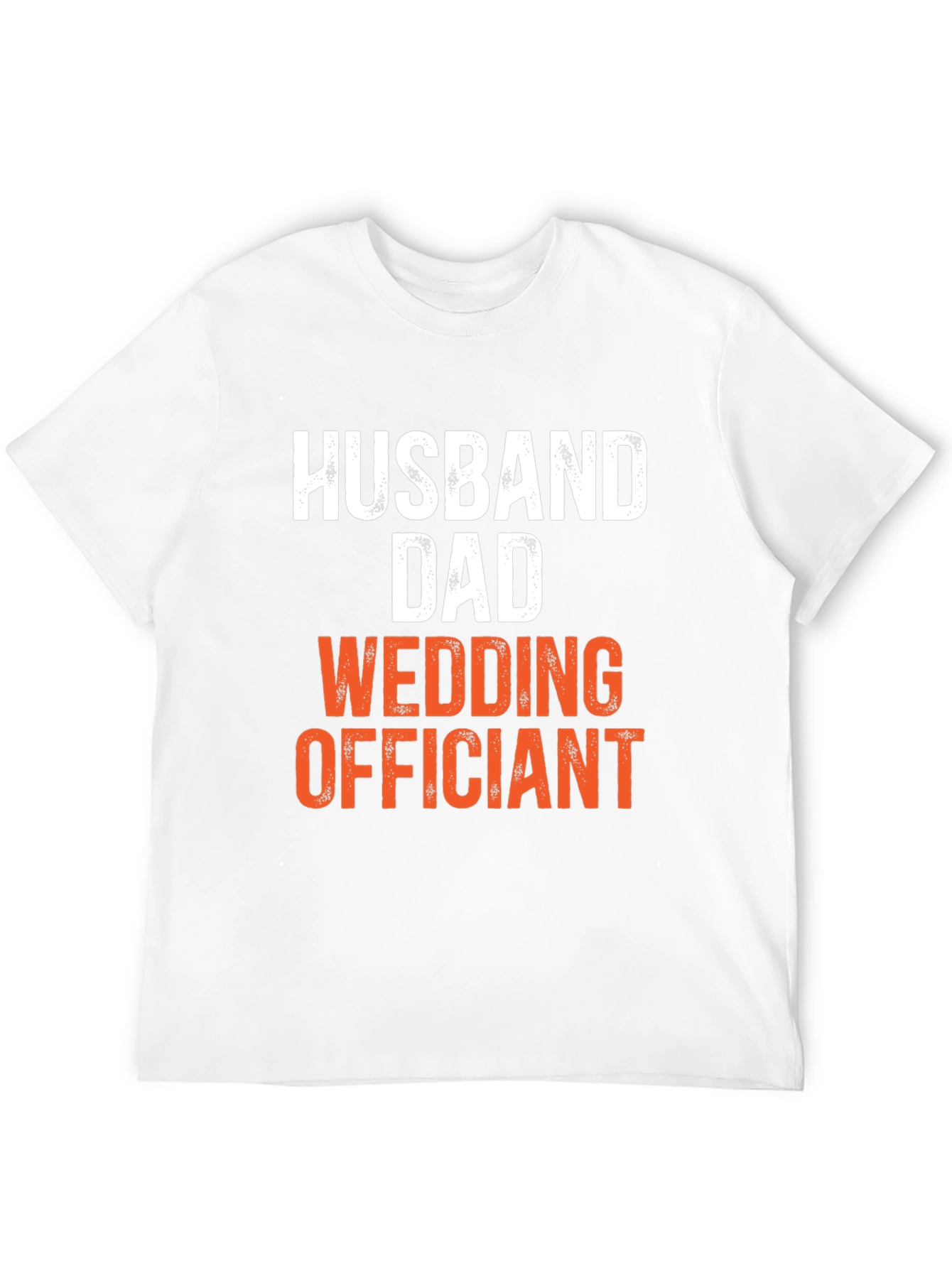 Husband Dad Wedding Officiant T-Shirt