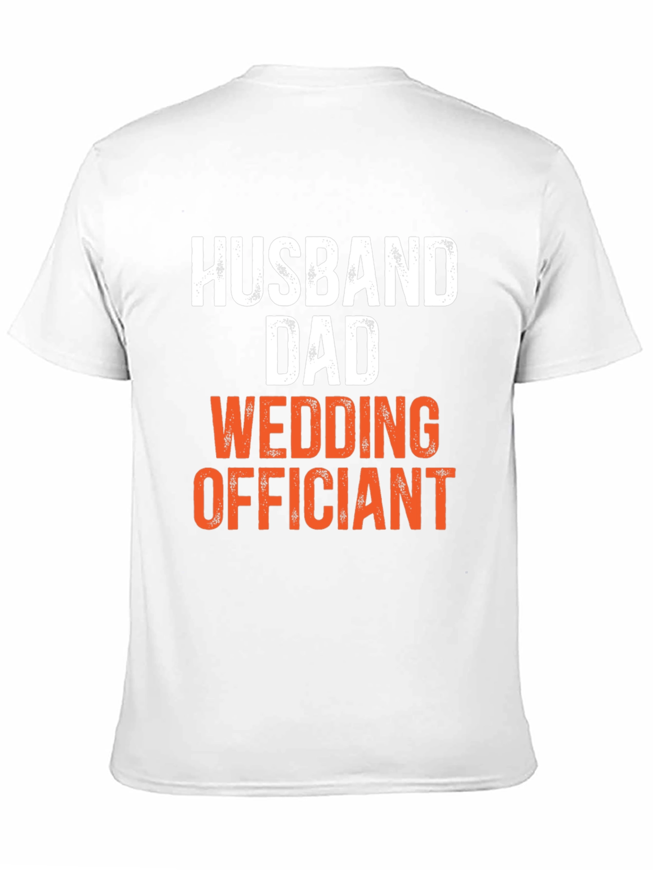 Husband Dad Wedding Officiant T-Shirt