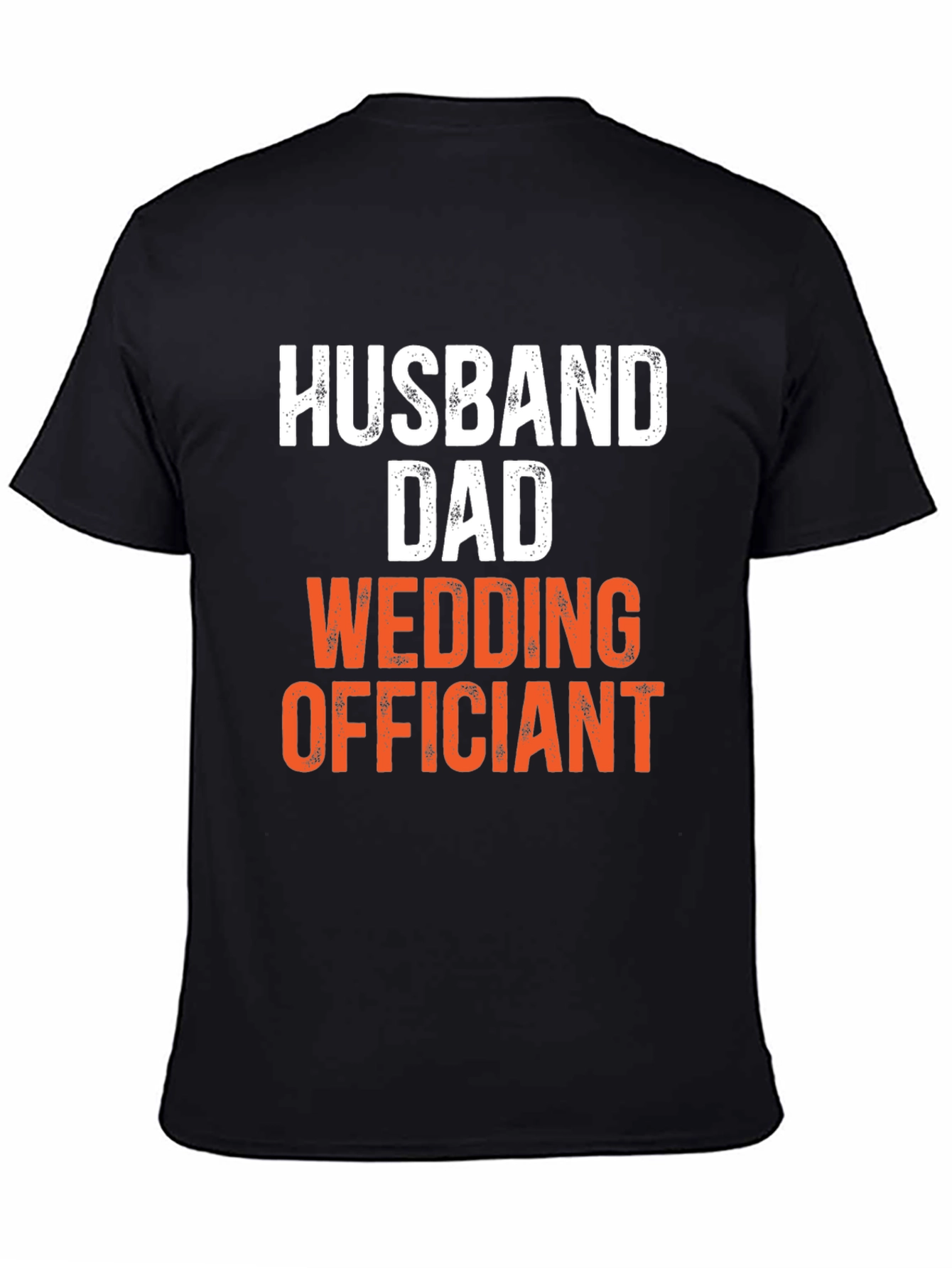 Husband Dad Wedding Officiant T-Shirt