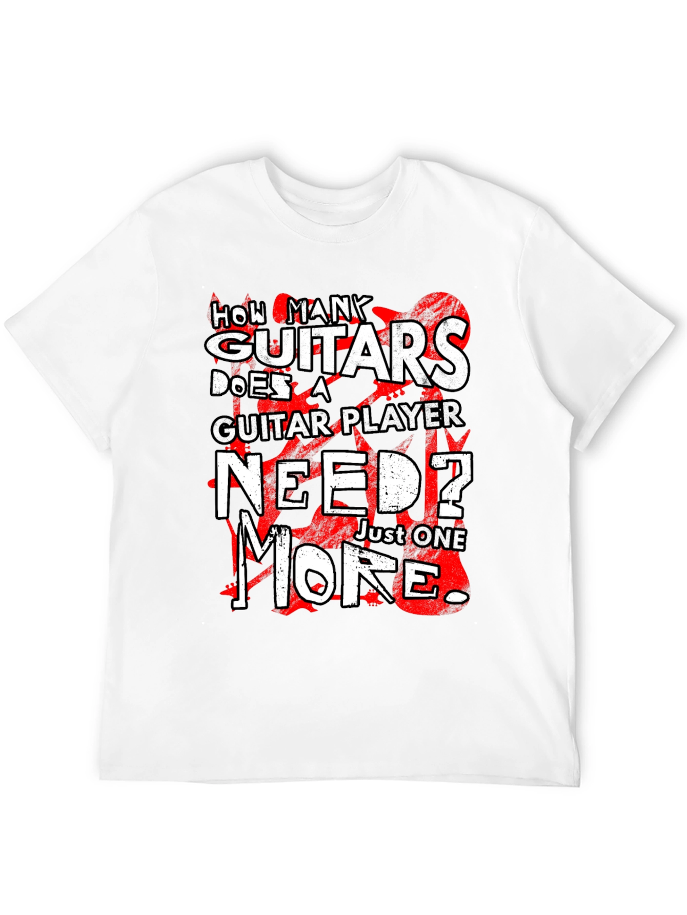 Guitar Lovers T-Shirt: Just One More!