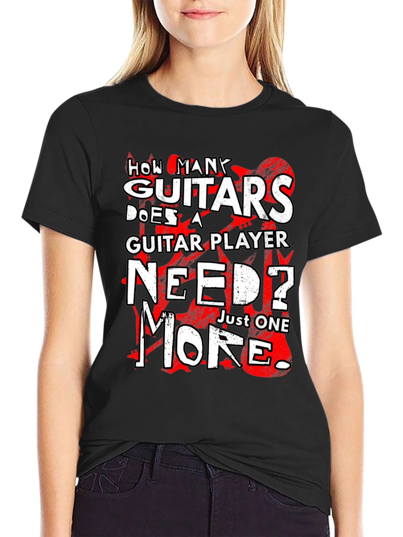 Guitar Lovers T-Shirt: Just One More!
