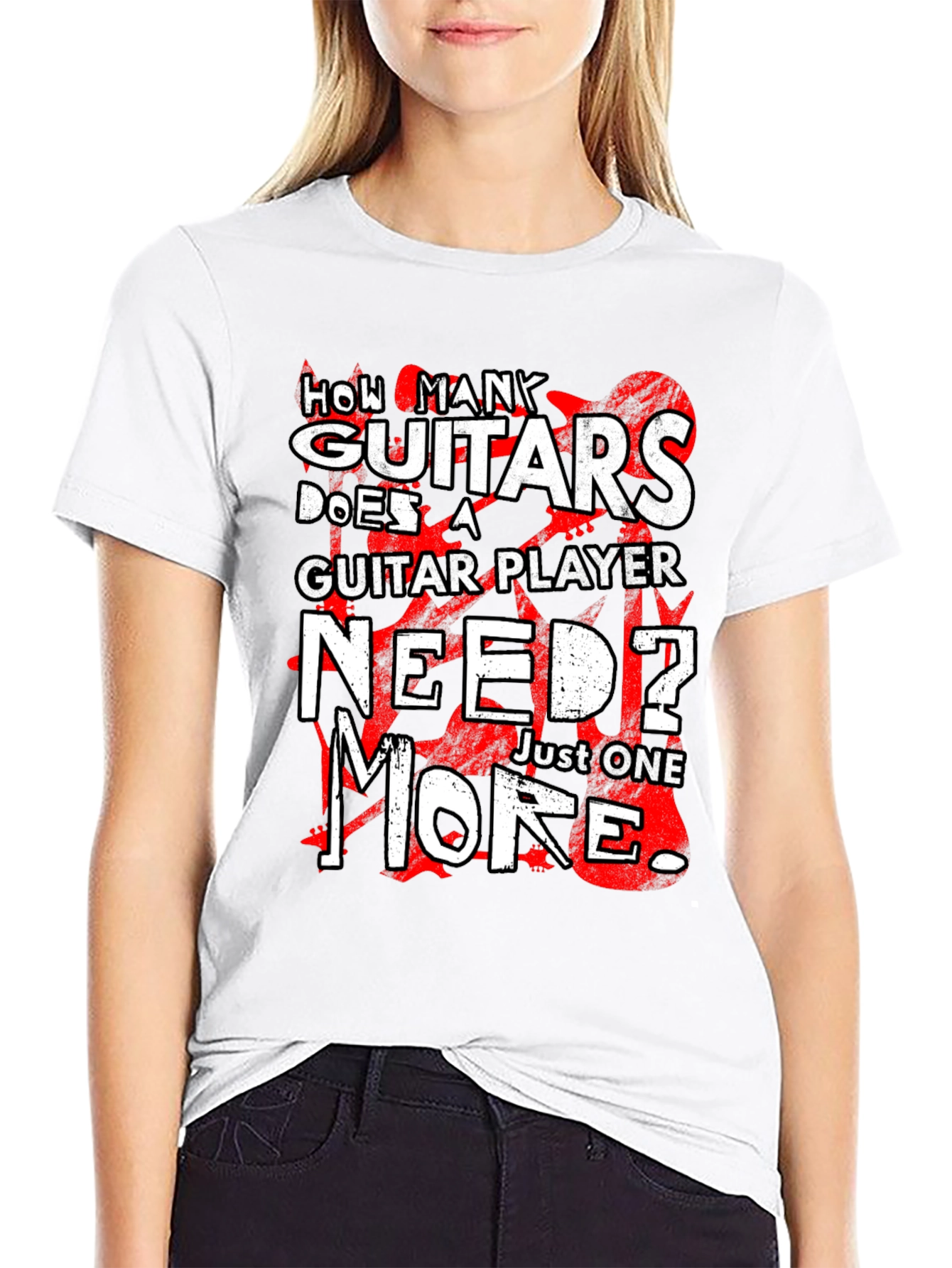 Guitar Lovers T-Shirt: Just One More!