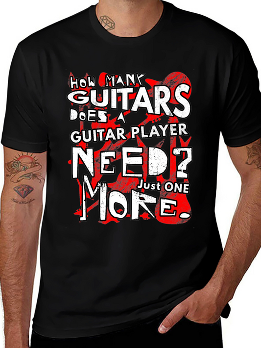 Guitar Lovers T-Shirt: Just One More!