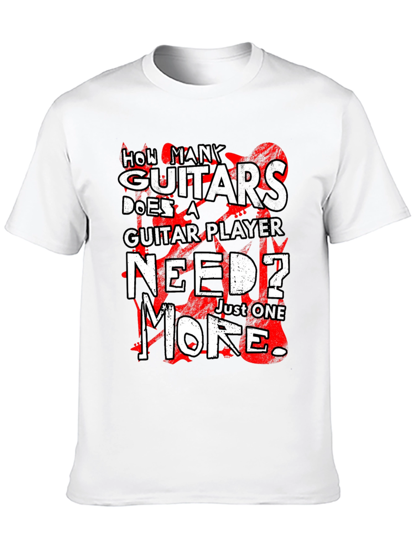 Guitar Lovers T-Shirt: Just One More!