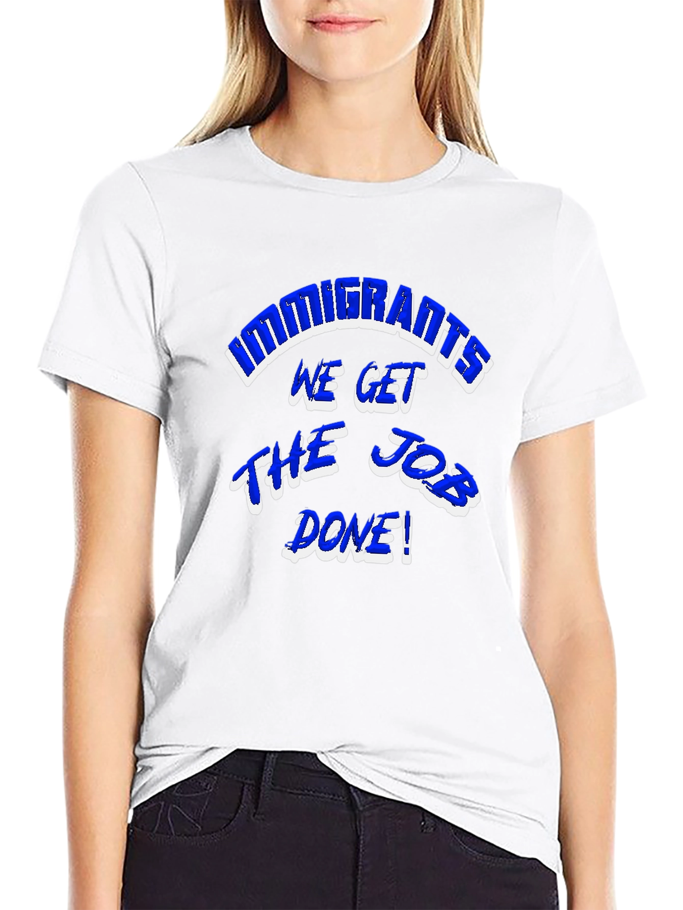 Immigrants Get The Job Done Graphic Tee
