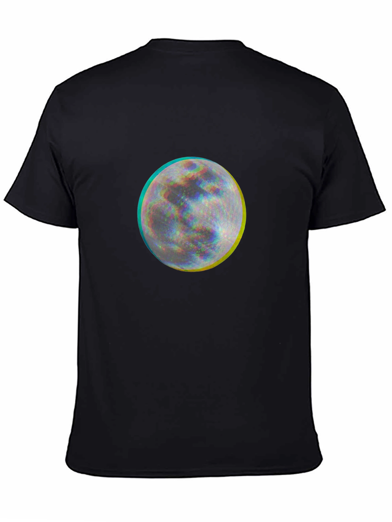 Moon Graphic T-Shirt - Soft Black Tee
