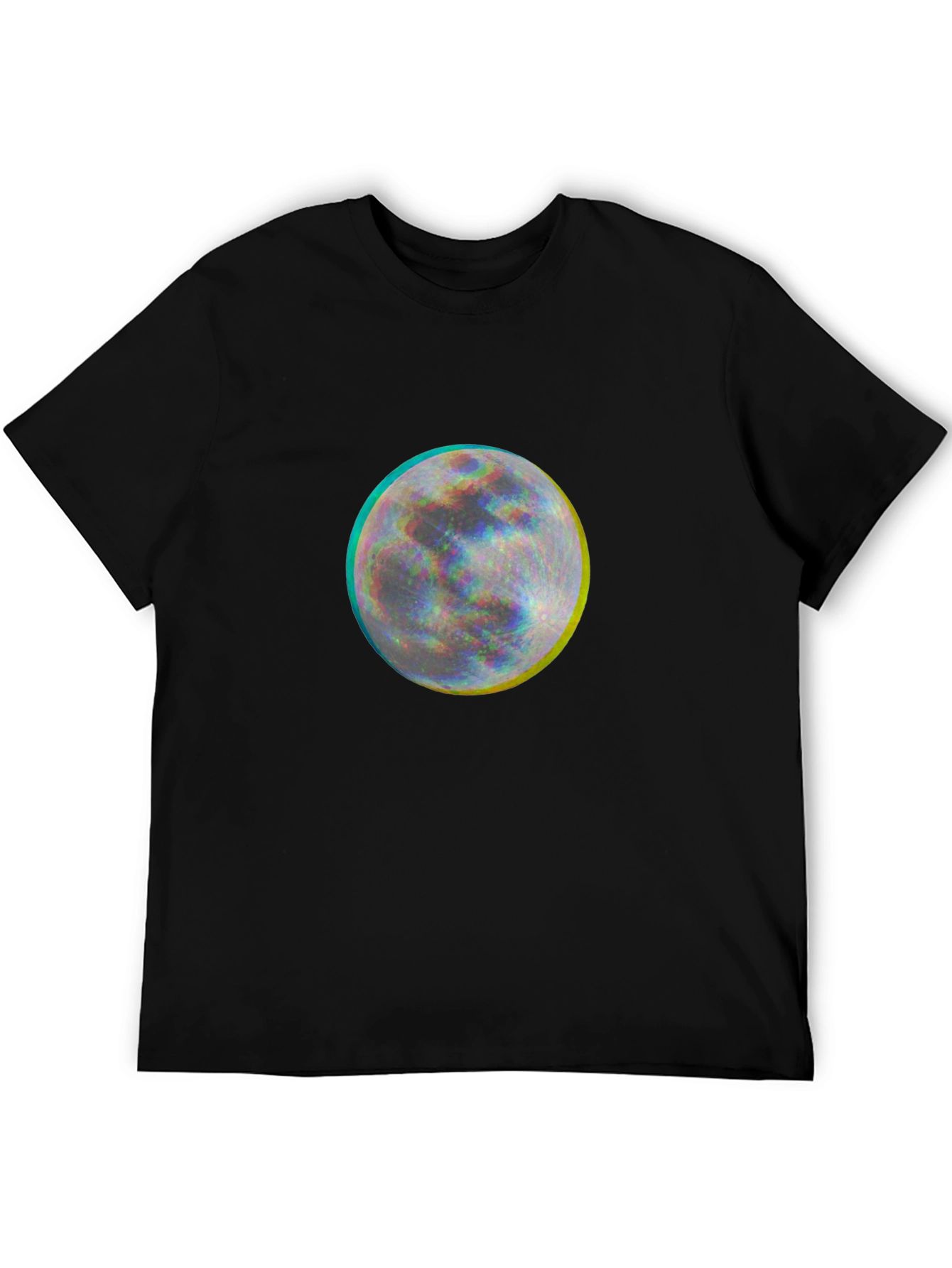 Moon Graphic T-Shirt - Soft Black Tee