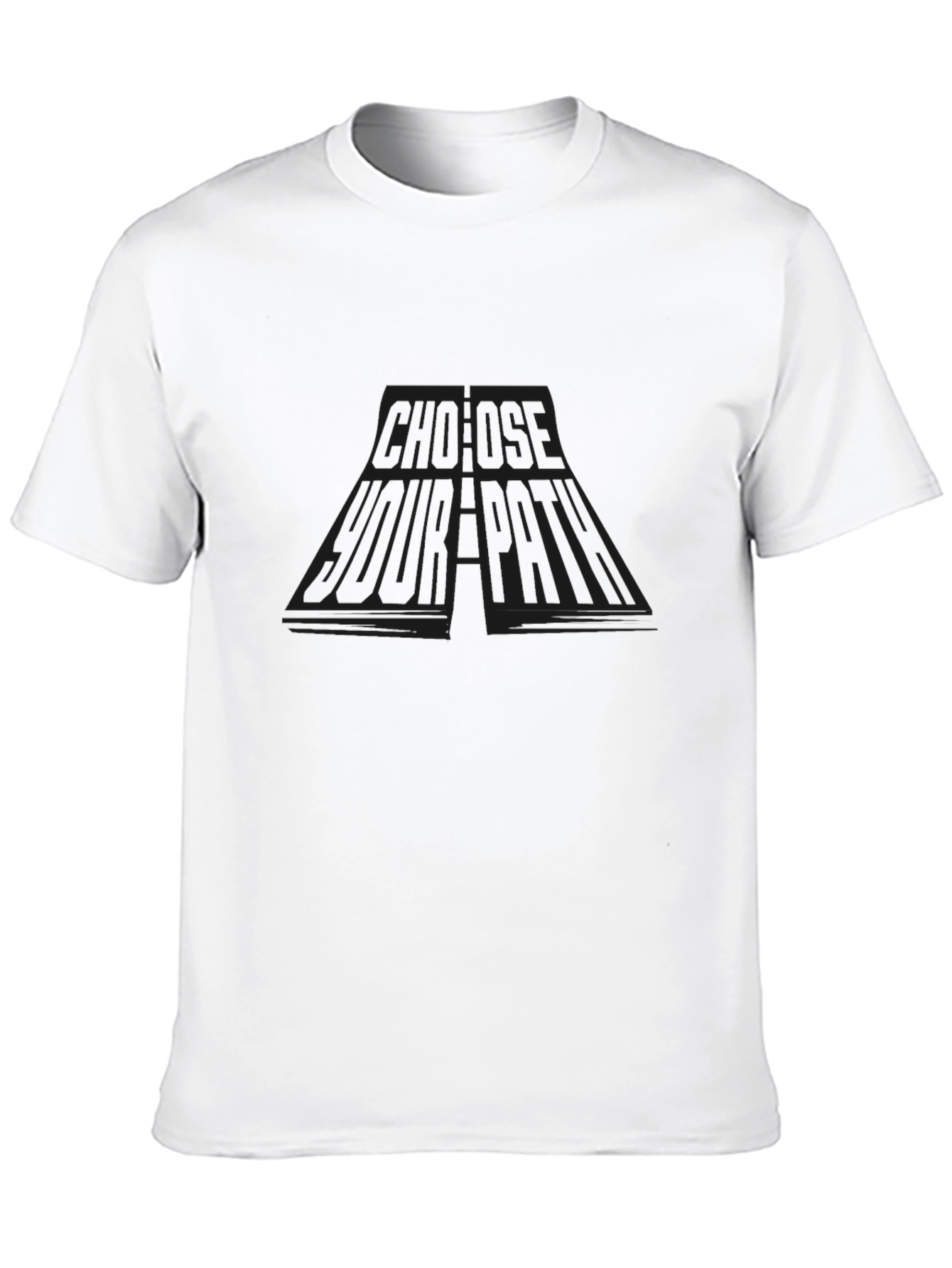 Choose Your Room Doorway Graphic Tee - Black