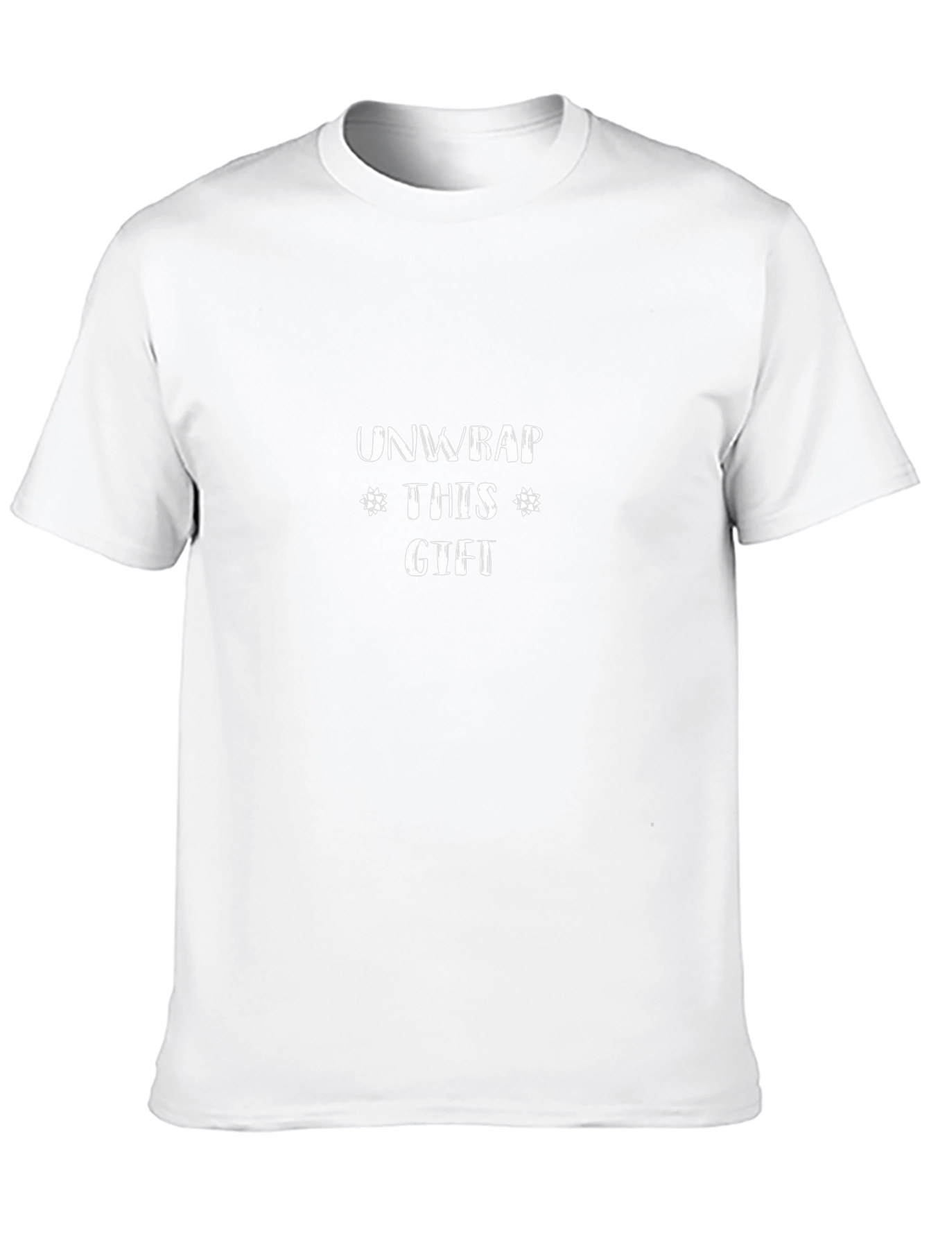 Unwrap This Gift Black T-Shirt