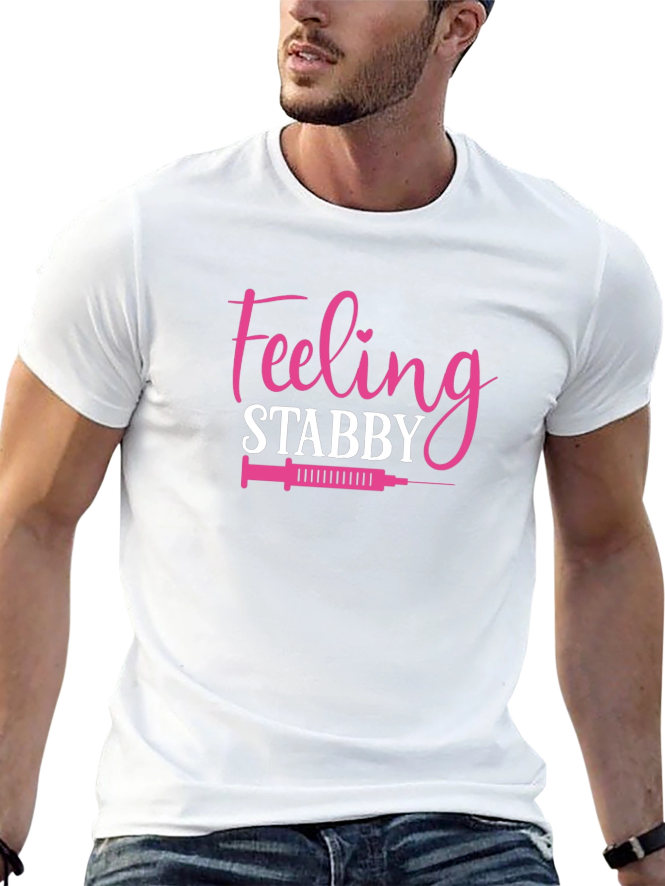 Feeling Stabby T-Shirt Funny Nurse Tee