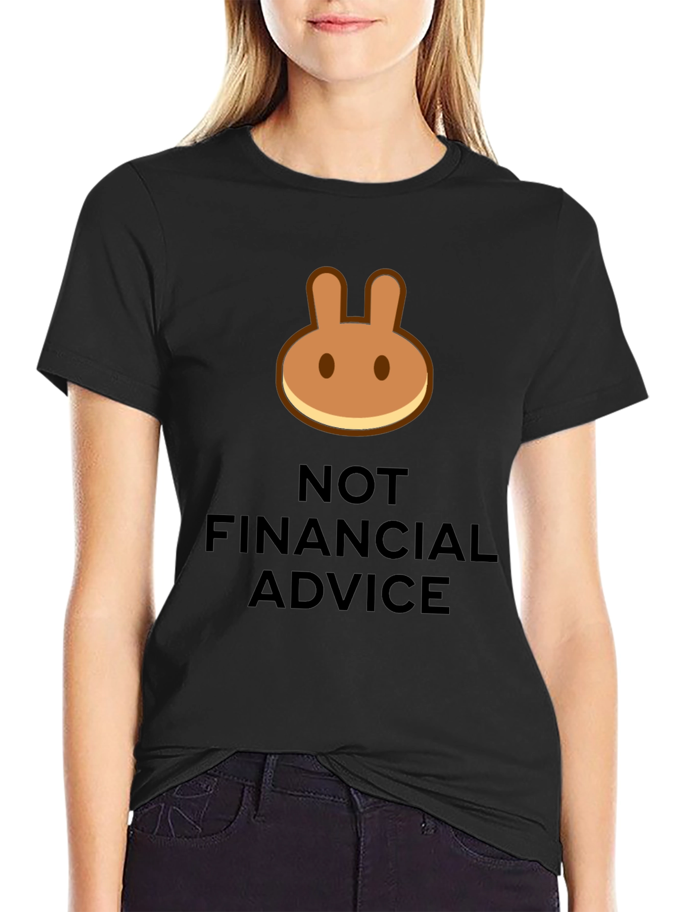 Rabbit Pancake T-Shirt - Not Financial Advice