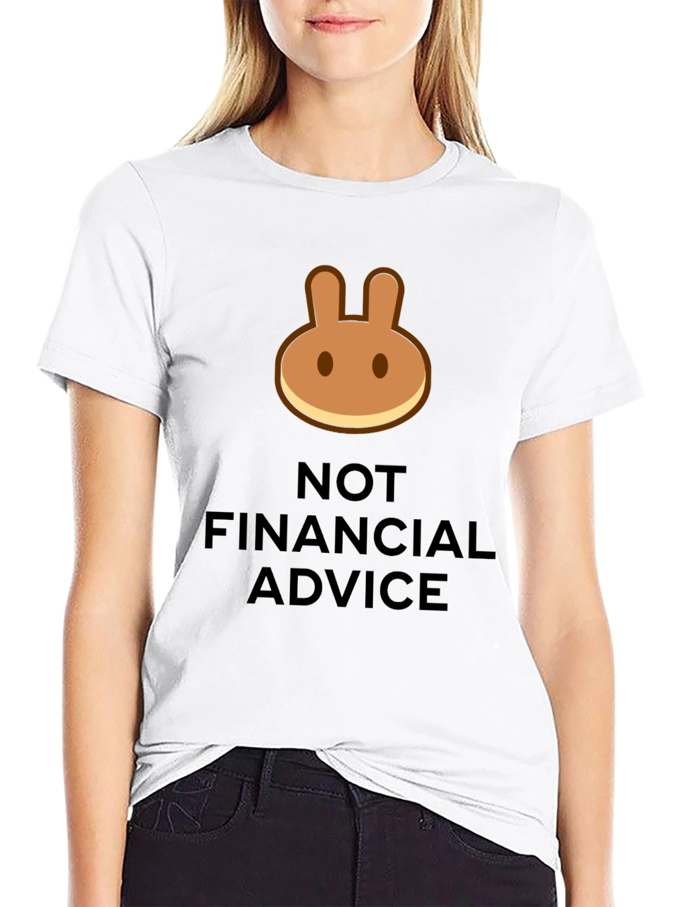 Rabbit Pancake T-Shirt - Not Financial Advice