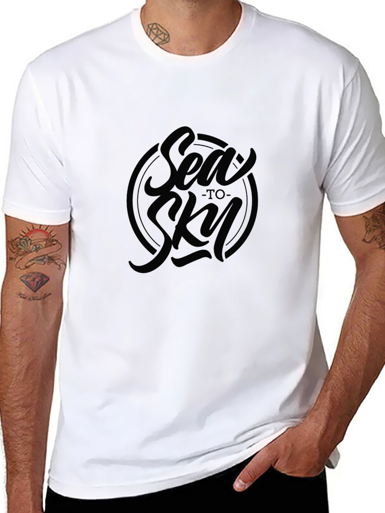 Sea to Sky Black T-Shirt