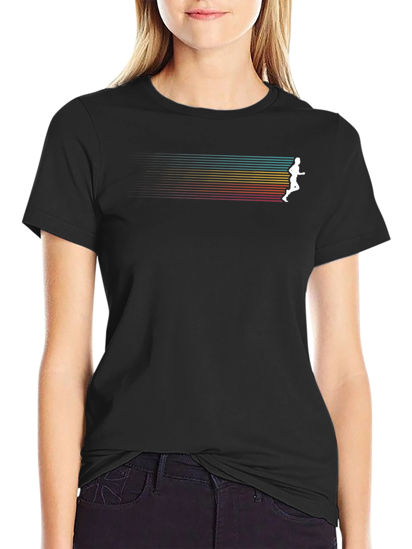Retro Runner Graphic T-Shirt
