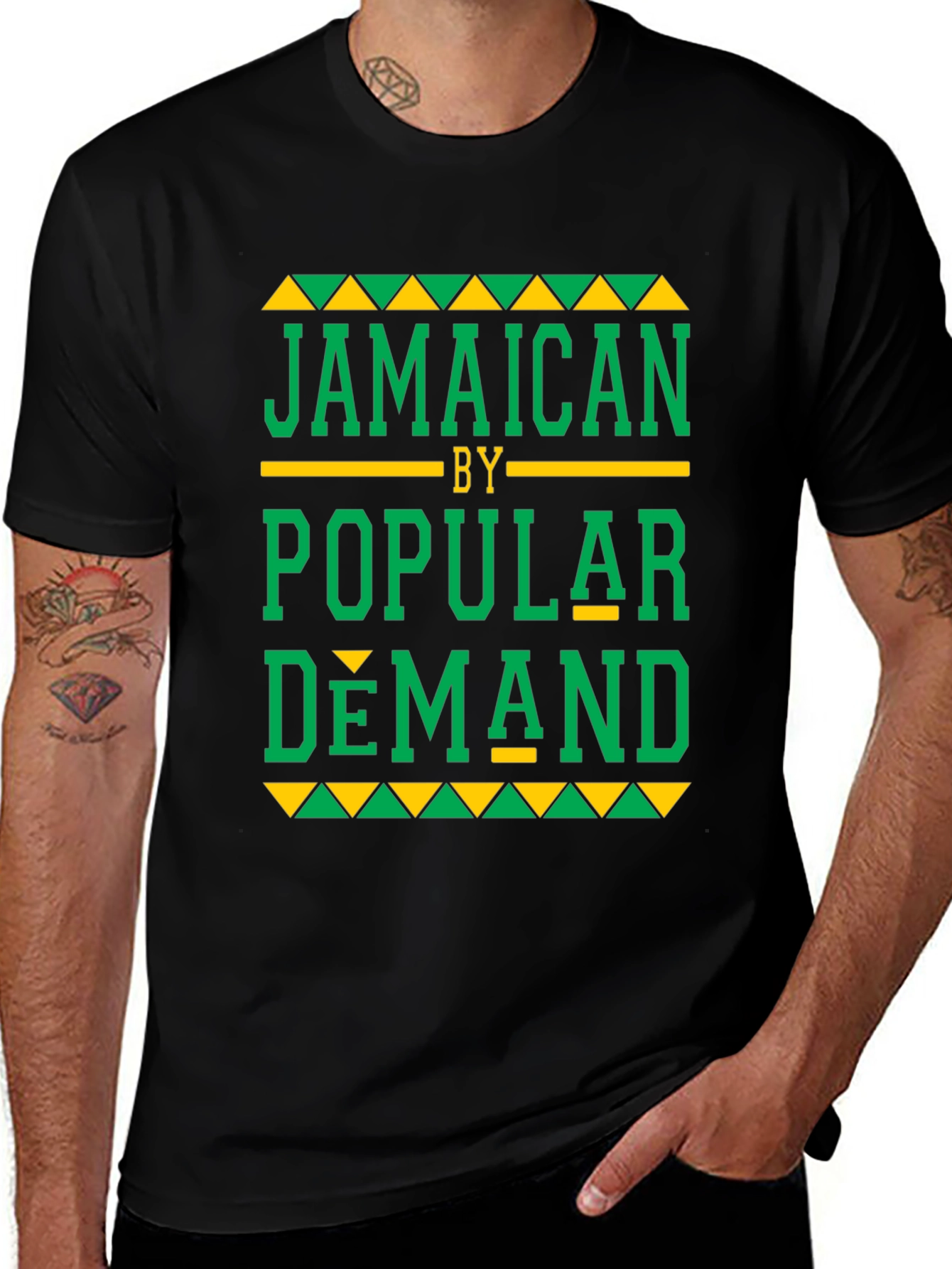Jamaican By Popular Demand Graphic Tee