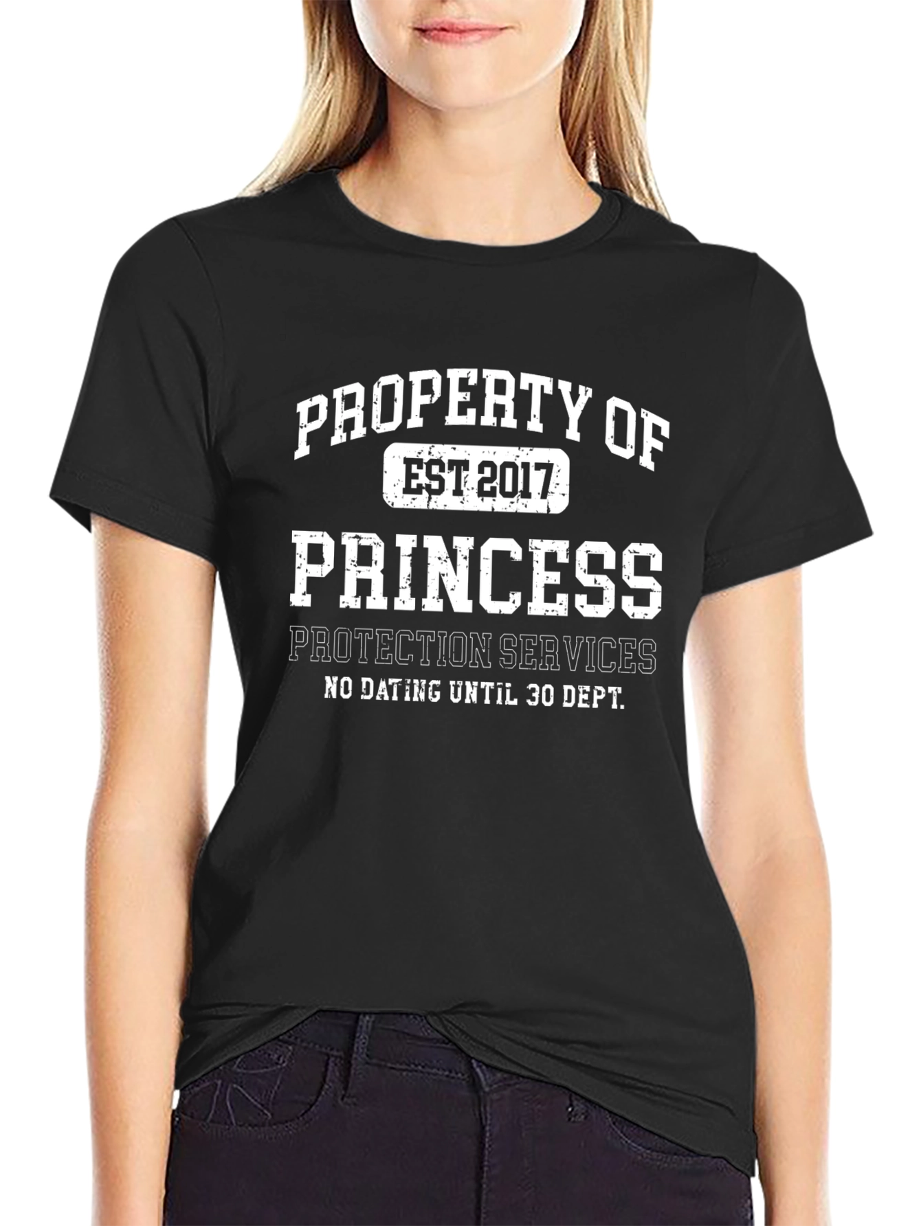 Property of Princess T-Shirt Est 2017 Protection Services