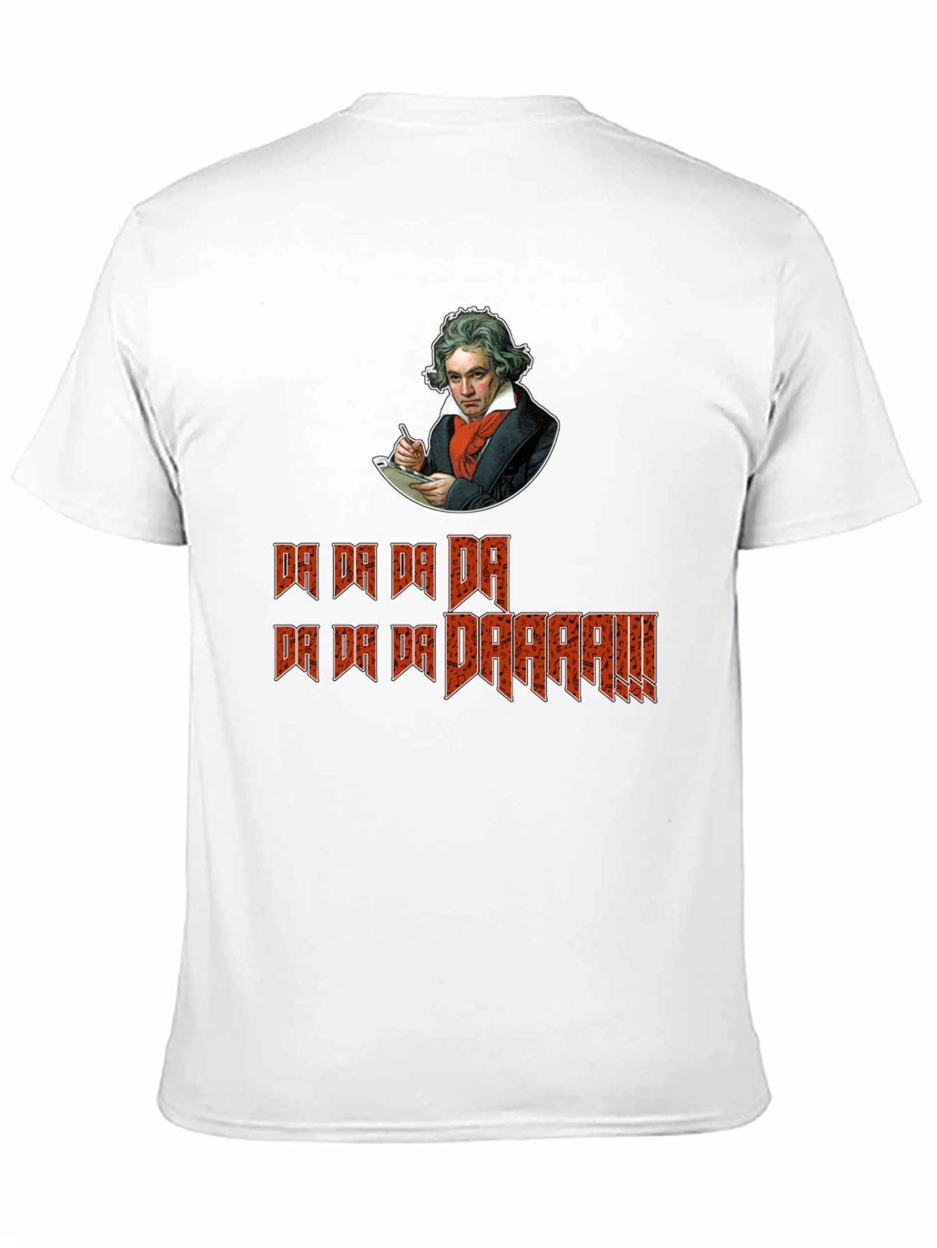 Beethoven Metal T-Shirt: Da Da Da DAAAA!!!