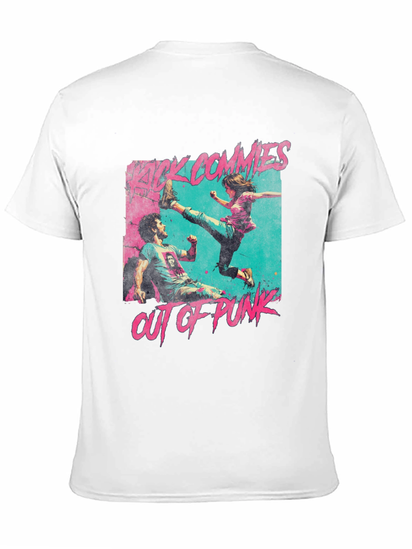 Kick Commies Out Of Punk Graphic Tee