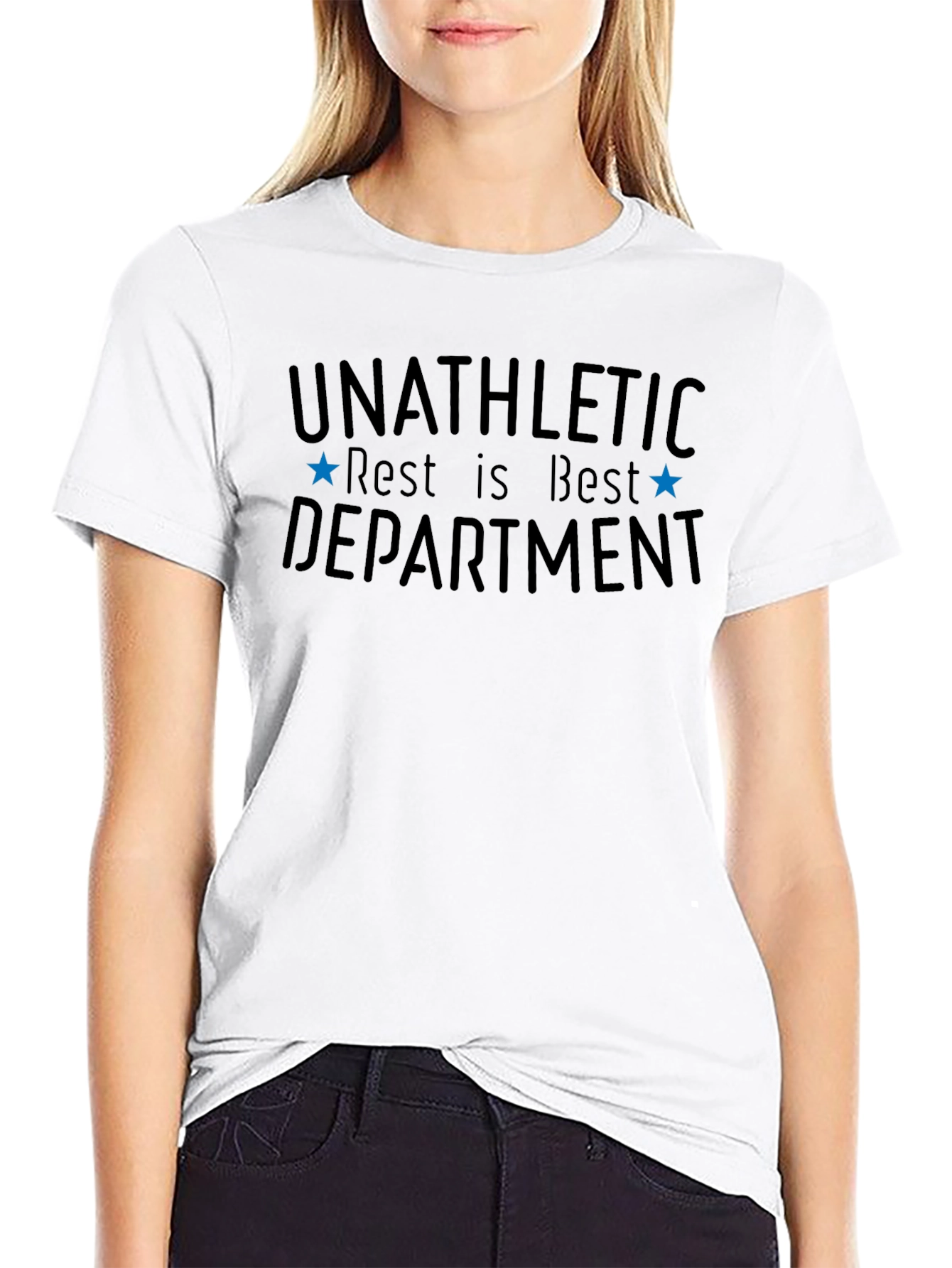 Unathletic Rest is Best Department Graphic Tee