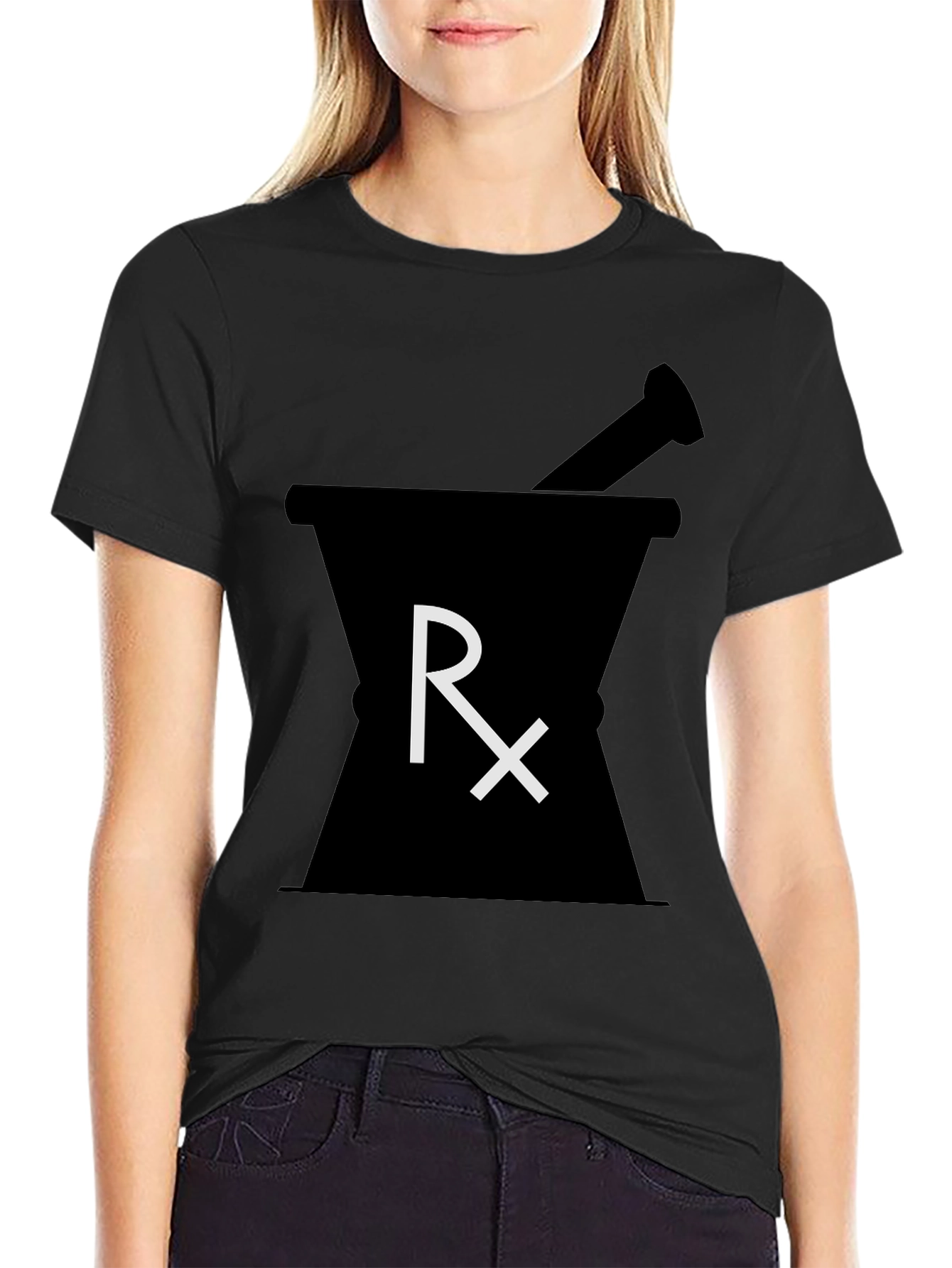 Rx Pharmacy Mortar & Pestle Graphic T-Shirt