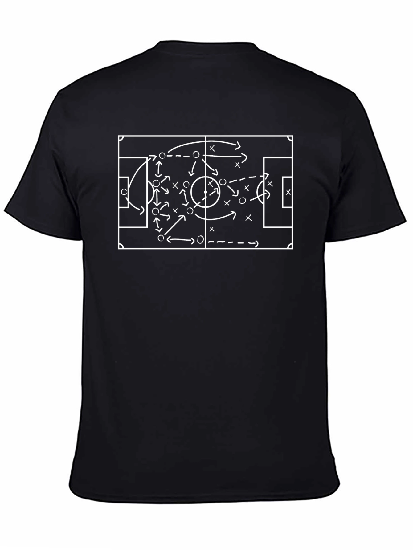 Soccer Strategy Graphic T-Shirt