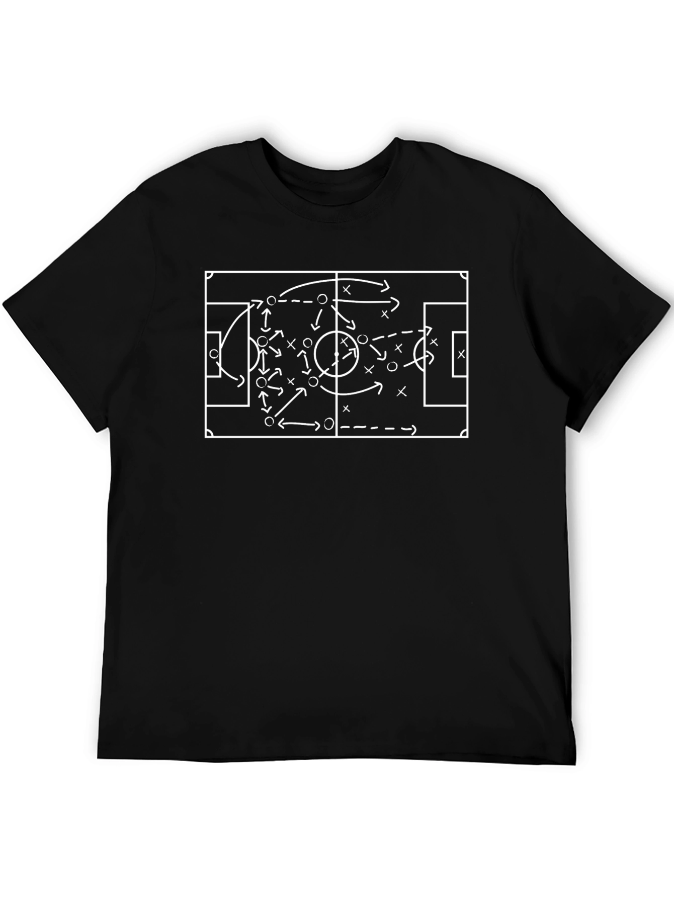 Soccer Strategy Graphic T-Shirt